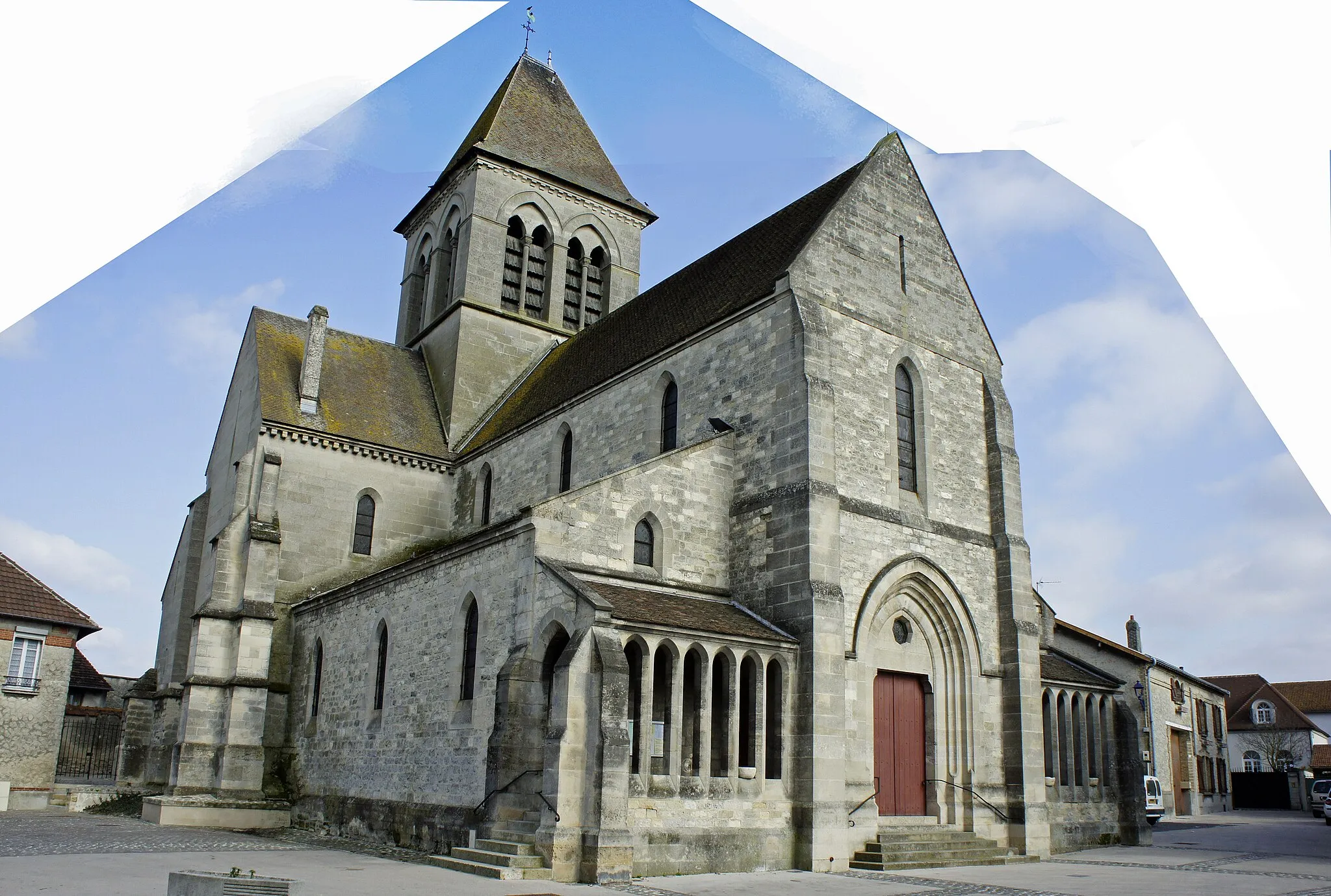 Photo showing: Église_st-Sébastien à Betheny.