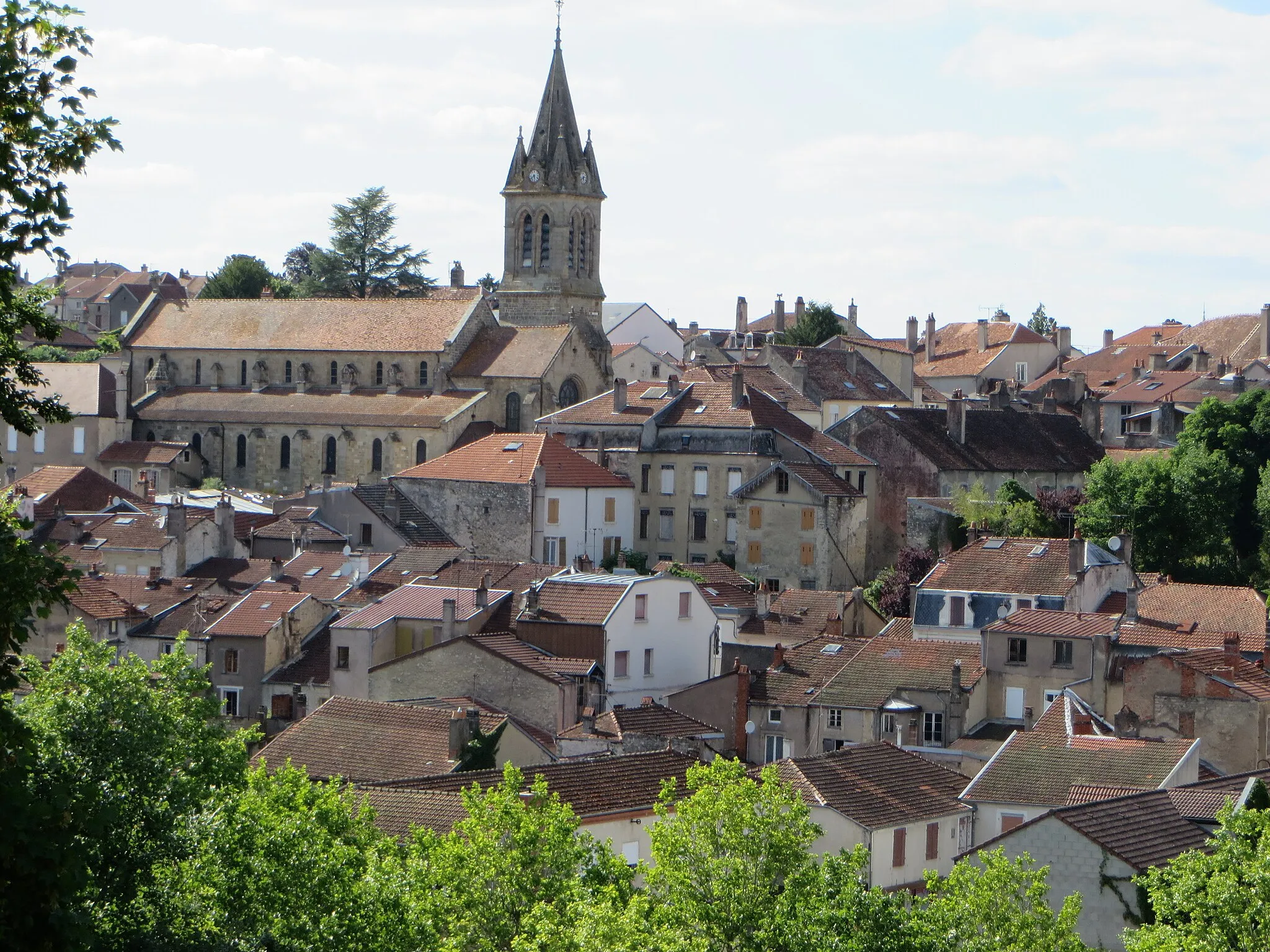 Photo showing: Bourbonne-les-Bains - Église Notre-Dame de l'Assomption