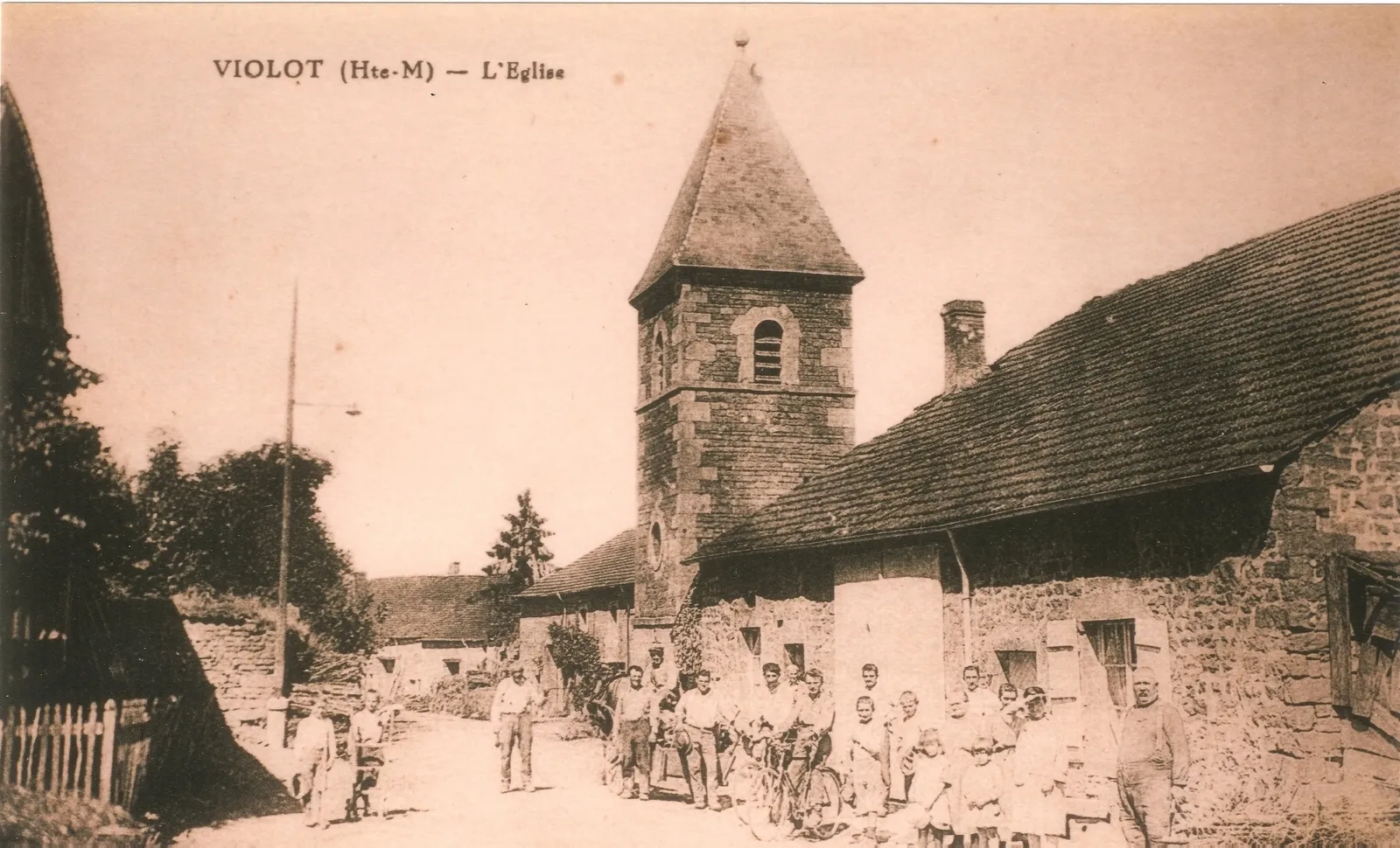 Photo showing: Le village vers 1910.