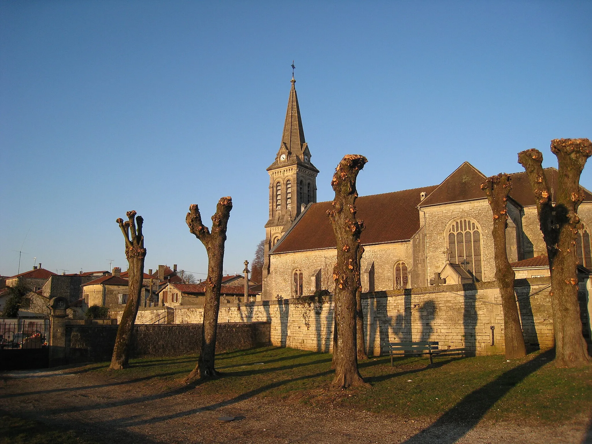 Photo showing: Bienville church