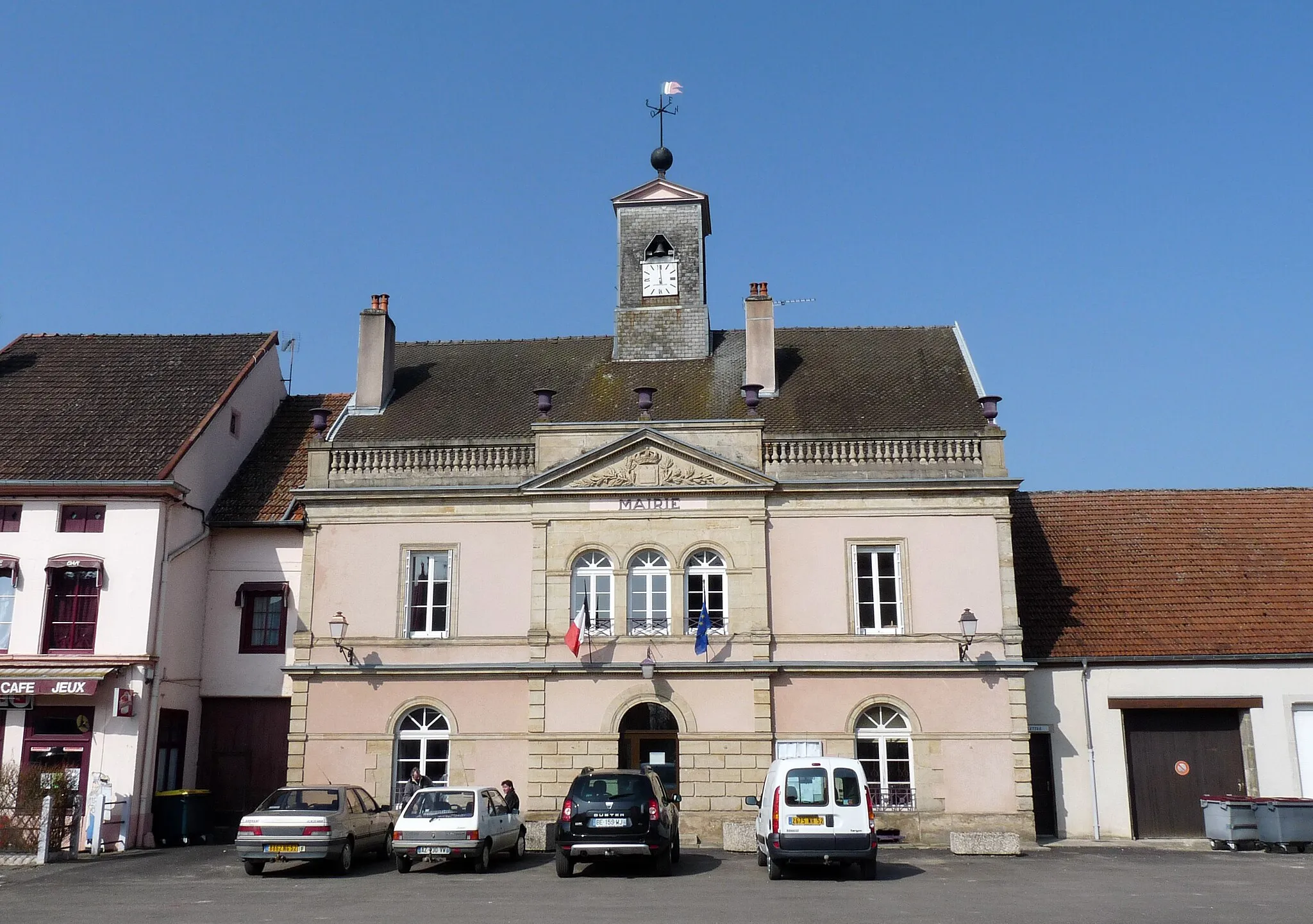 Photo showing: Town hall of Fayl-Billot (Haute-Marne)