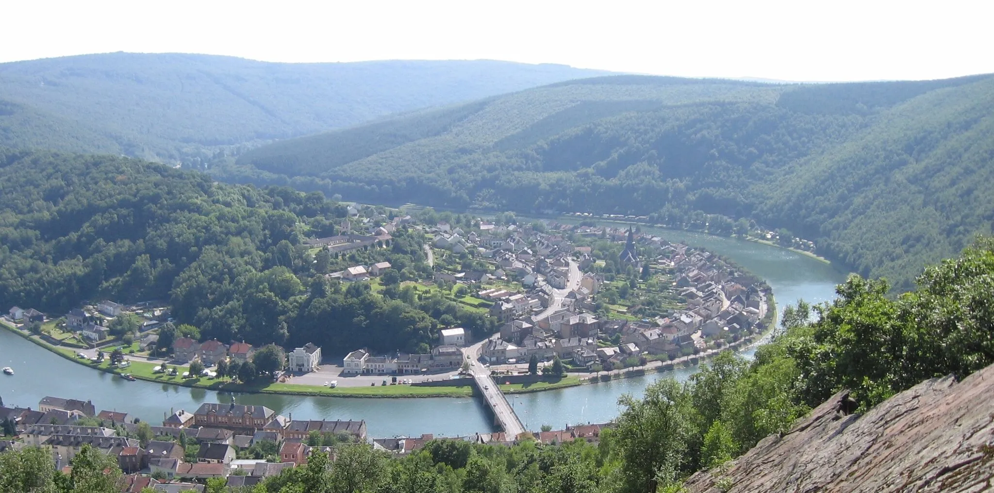Photo showing: Monthermé Ardennes France redim