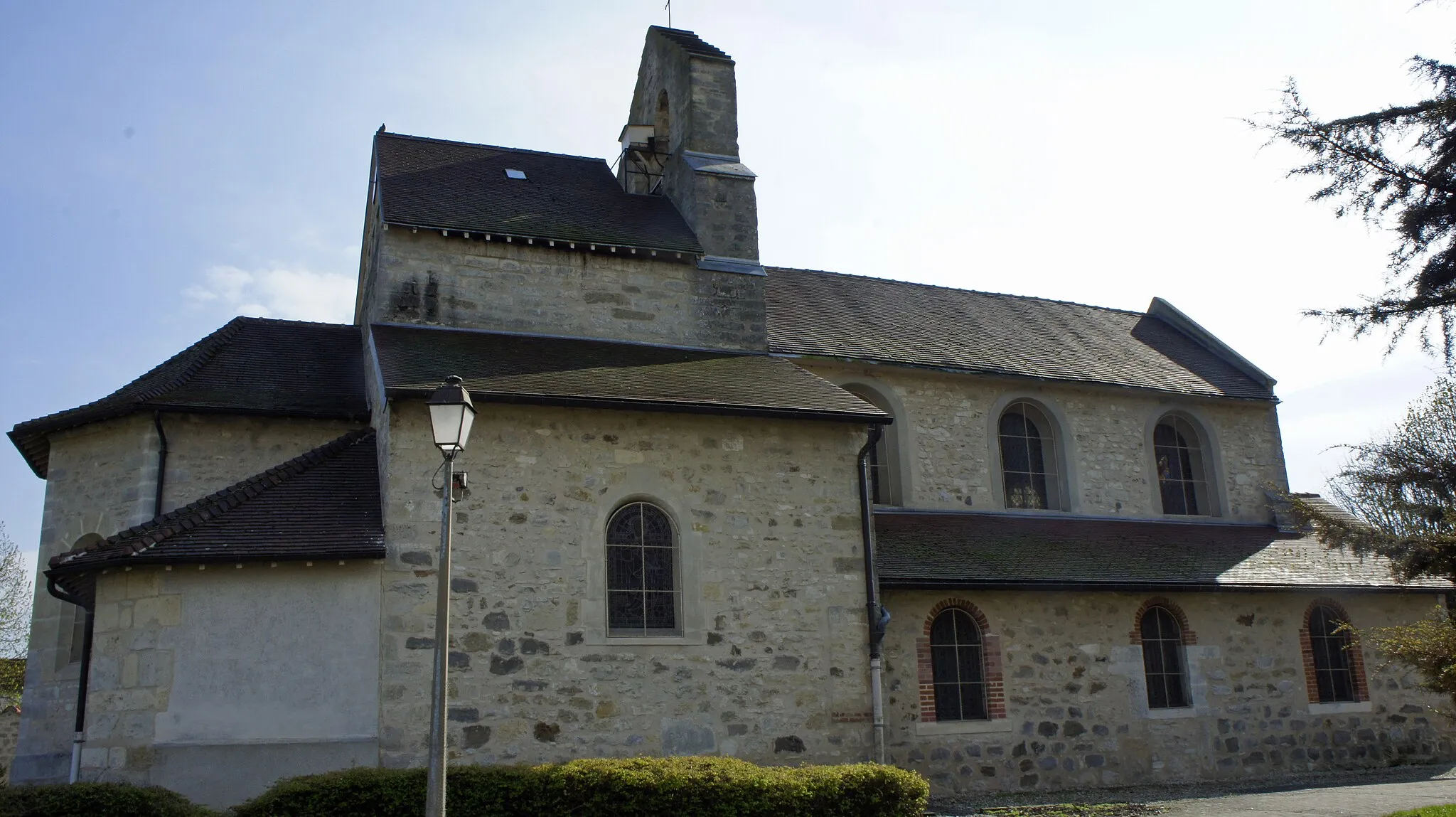Photo showing: Église de Muizon.