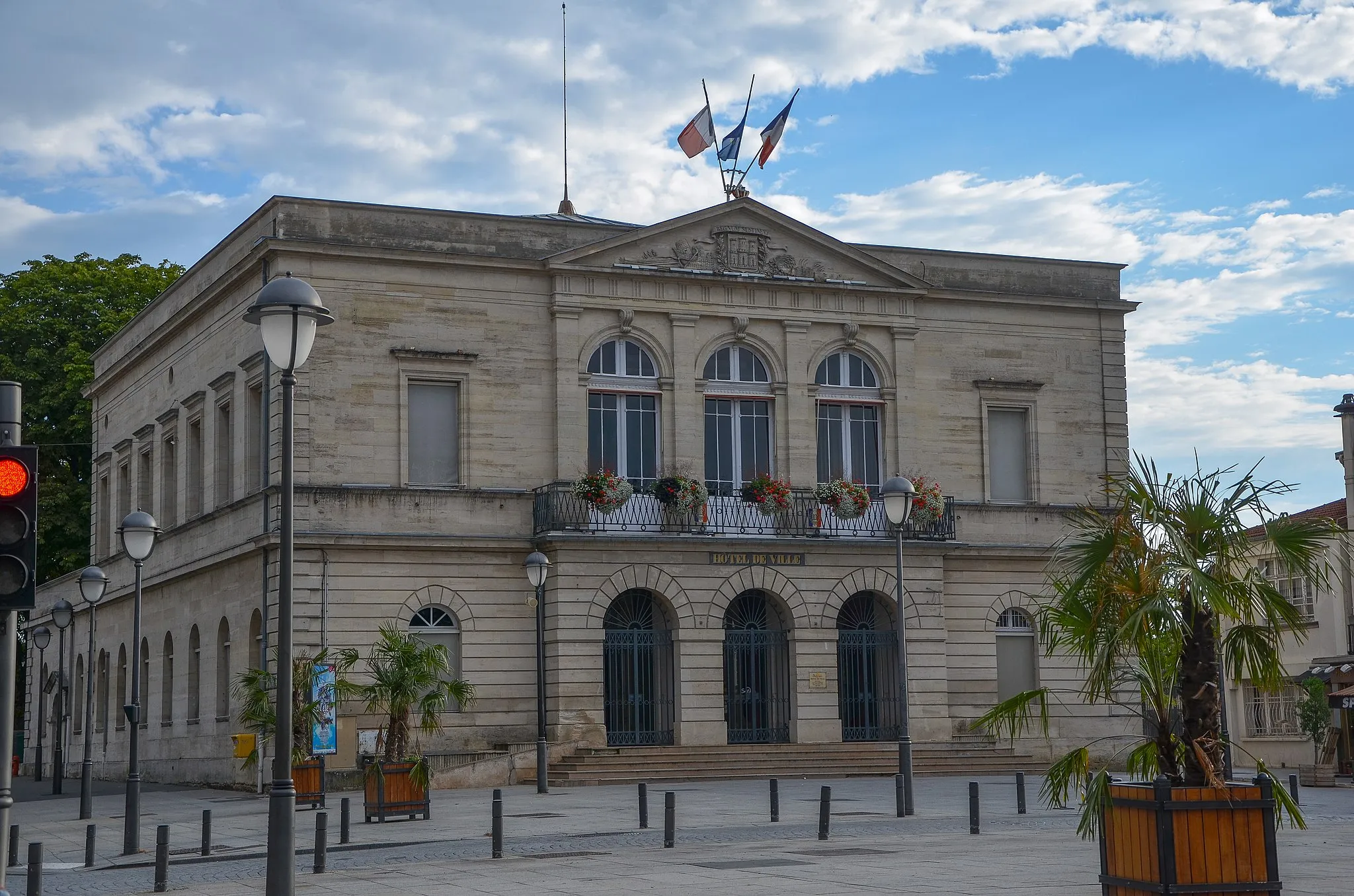 Photo showing: Hotel de ville de St Dizier, Haute-Marne, France