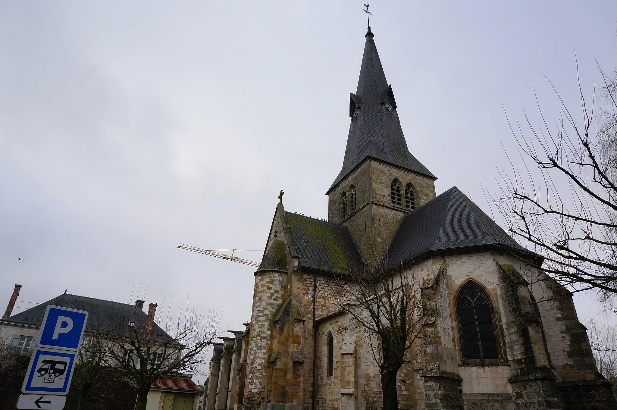 Photo showing: de l'Église Saint-Martin (Suippes).