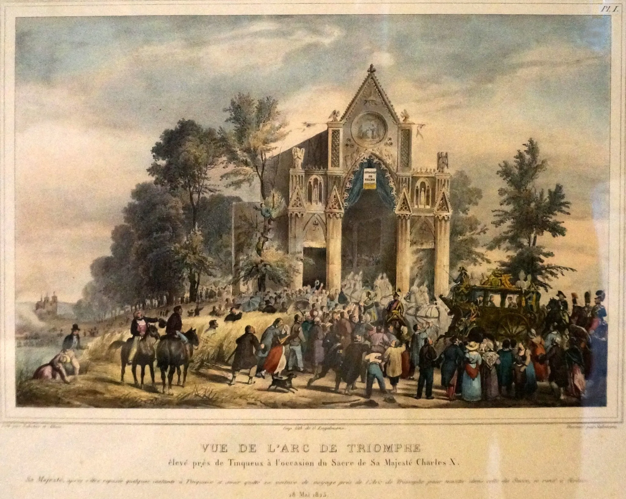 Photo showing: lors de l'Exposition « Sacres Royaux, de Louis XIII à Charles X ».