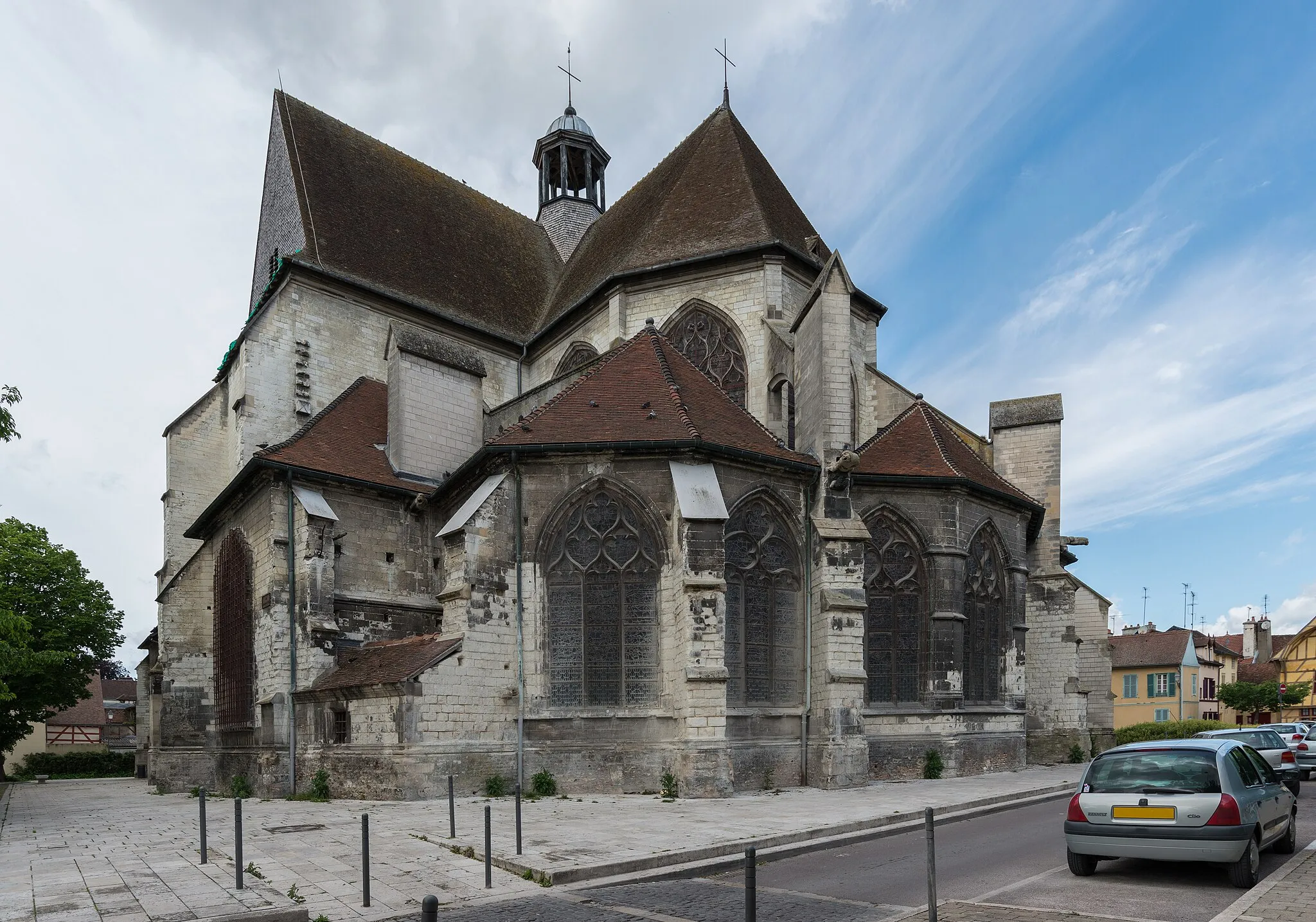 Photo showing: The Église Saint-Nizier de Troyes as seen from east