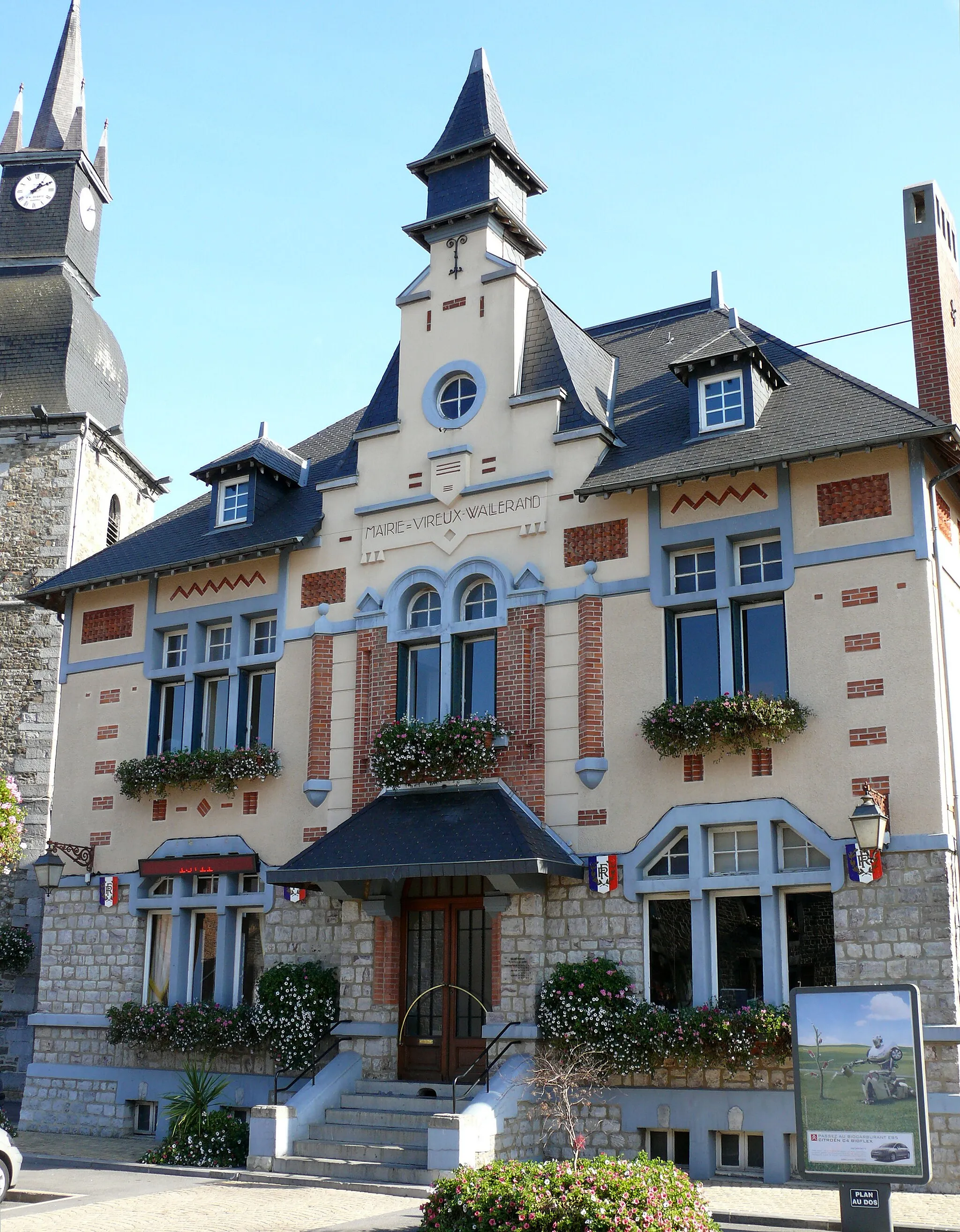 Photo showing: Vireux-Wallerand - Hôtel de ville