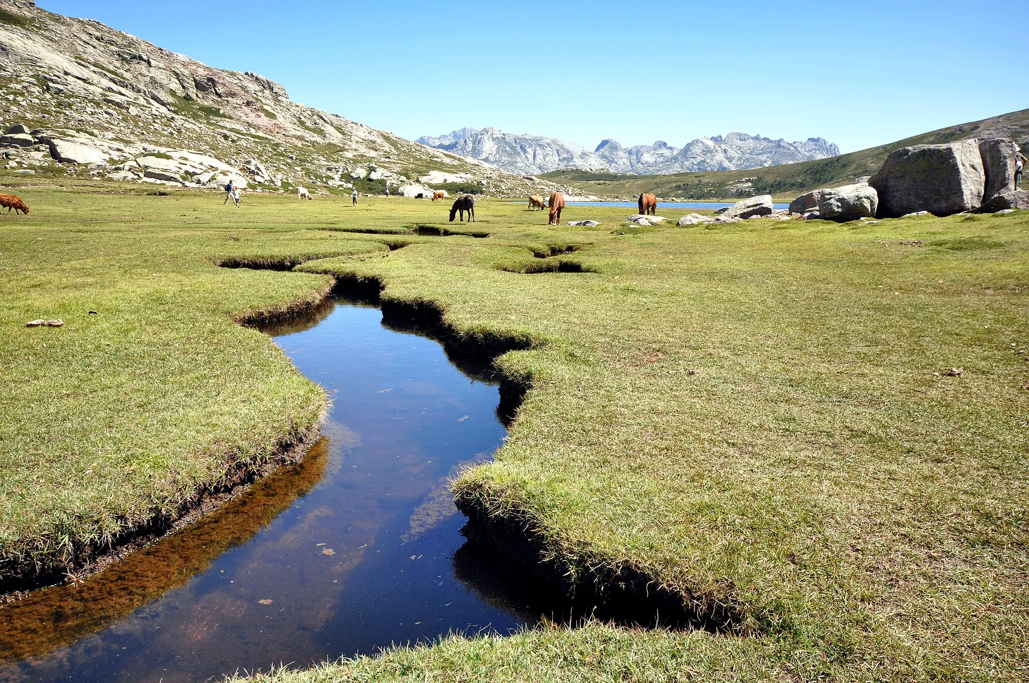 Photo showing: Corte, Centre Corse - Le lac de Nino et les pozzines