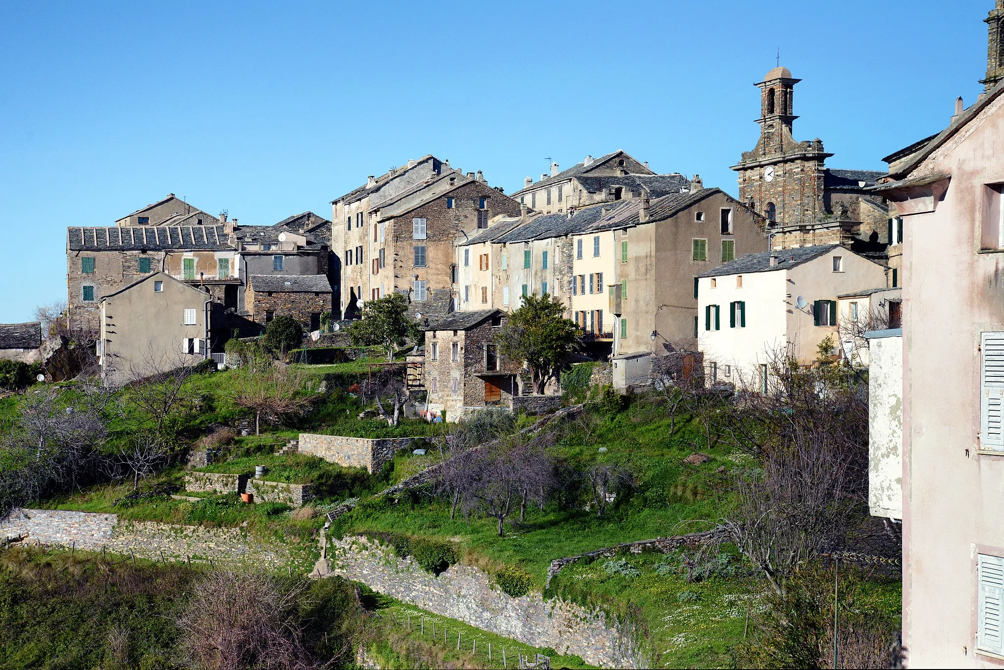 Photo showing: Penta-di-Casinca, Haute-Corse - Village classé en son entier