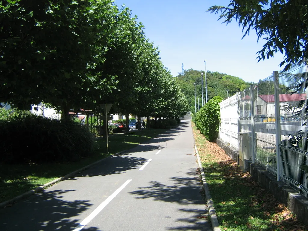 Photo showing: Piste cyclable