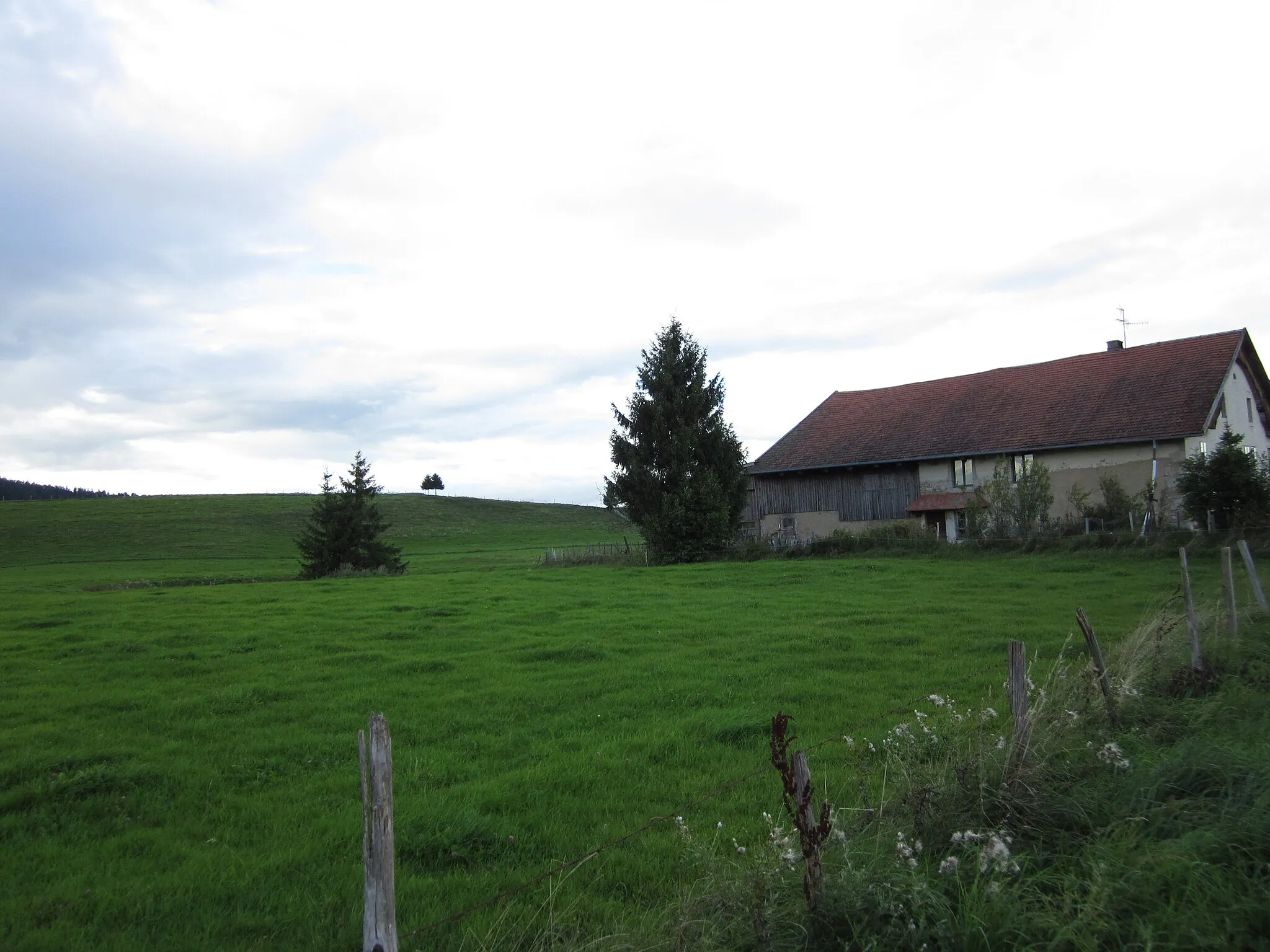 Photo showing: ferme et paysage Le Russey, département du Doubs