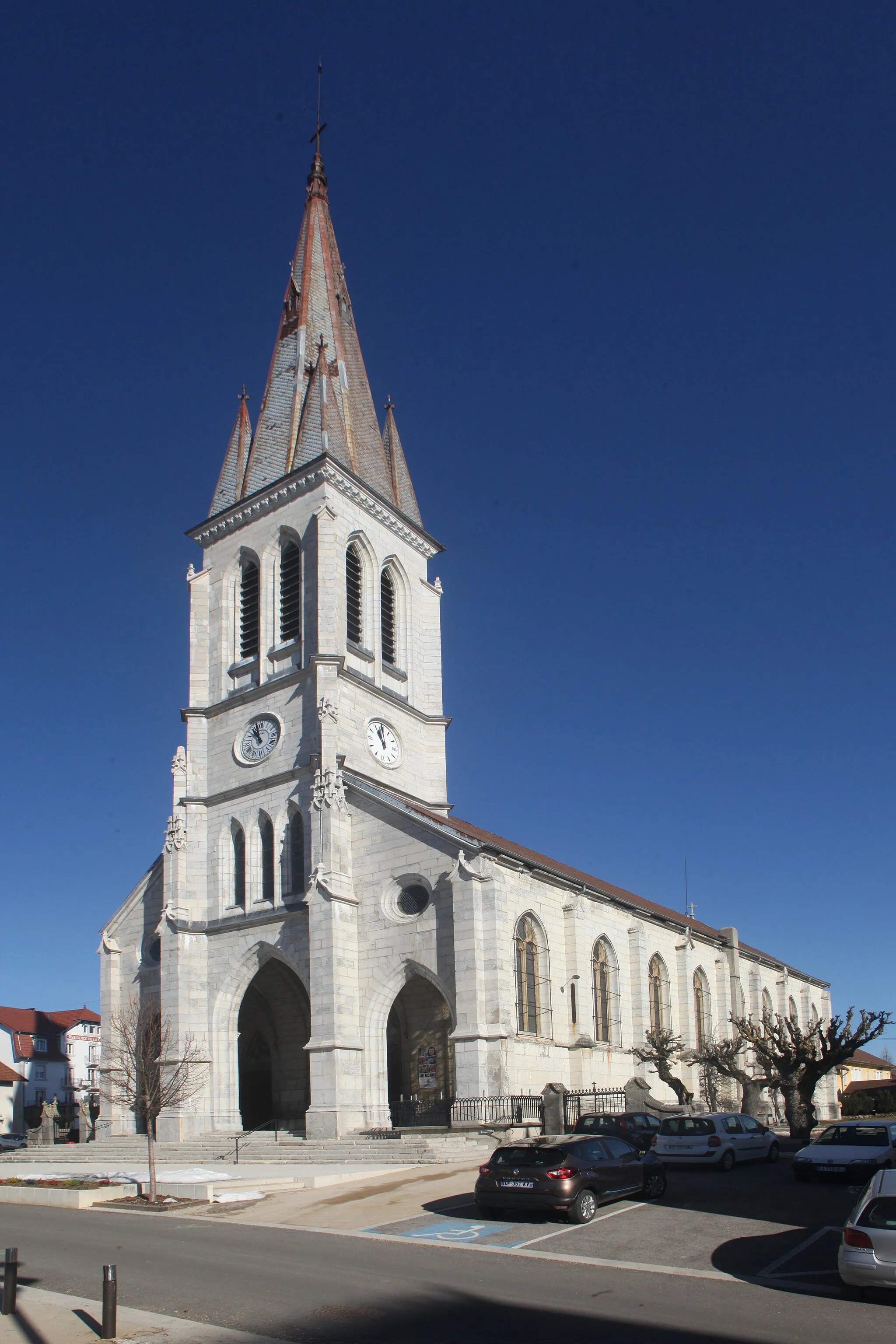 Photo showing: Eglise du Russey.