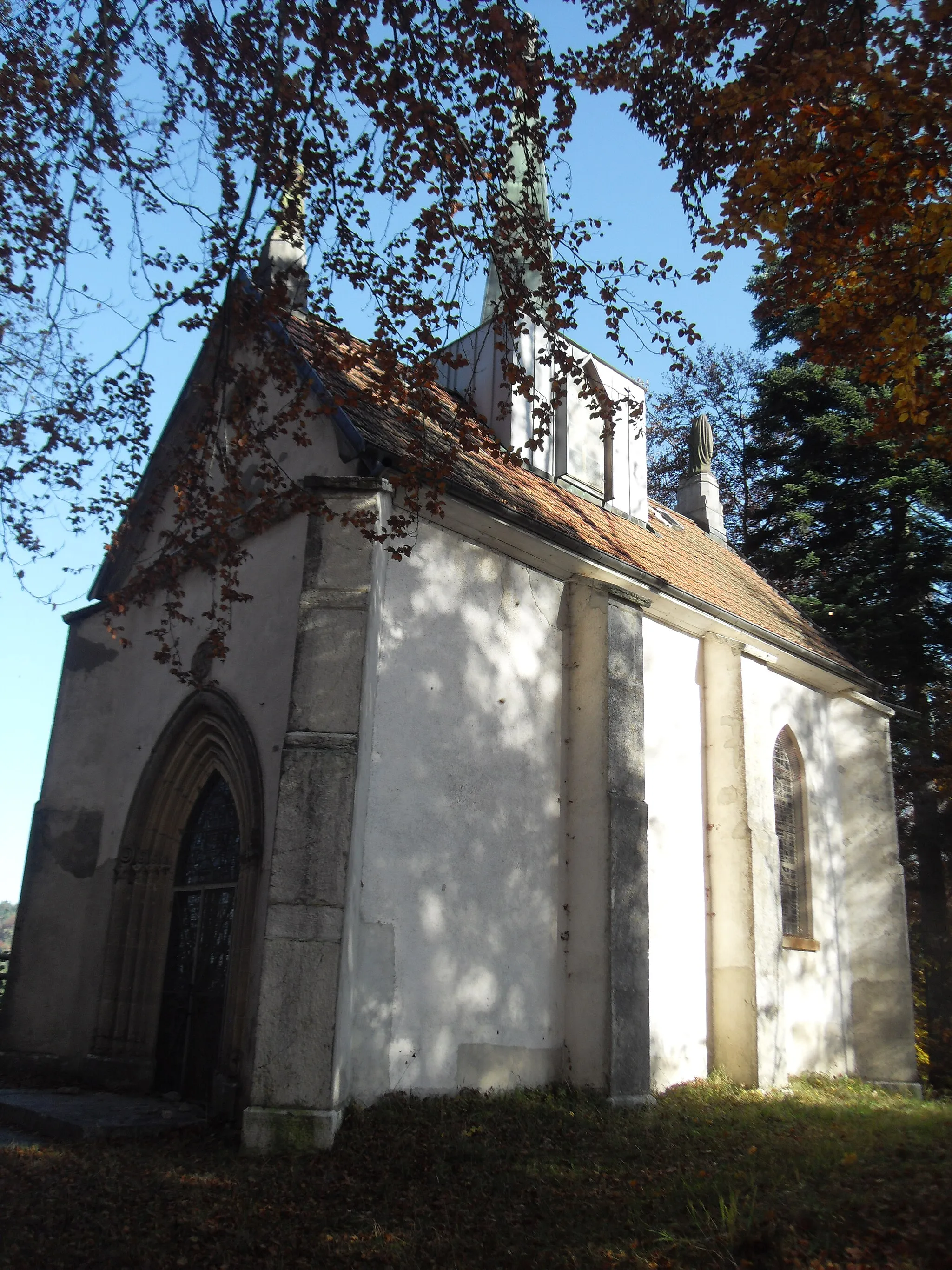 Photo showing: La chapelle des Anges à Maîche, ville du Doubs, en France.