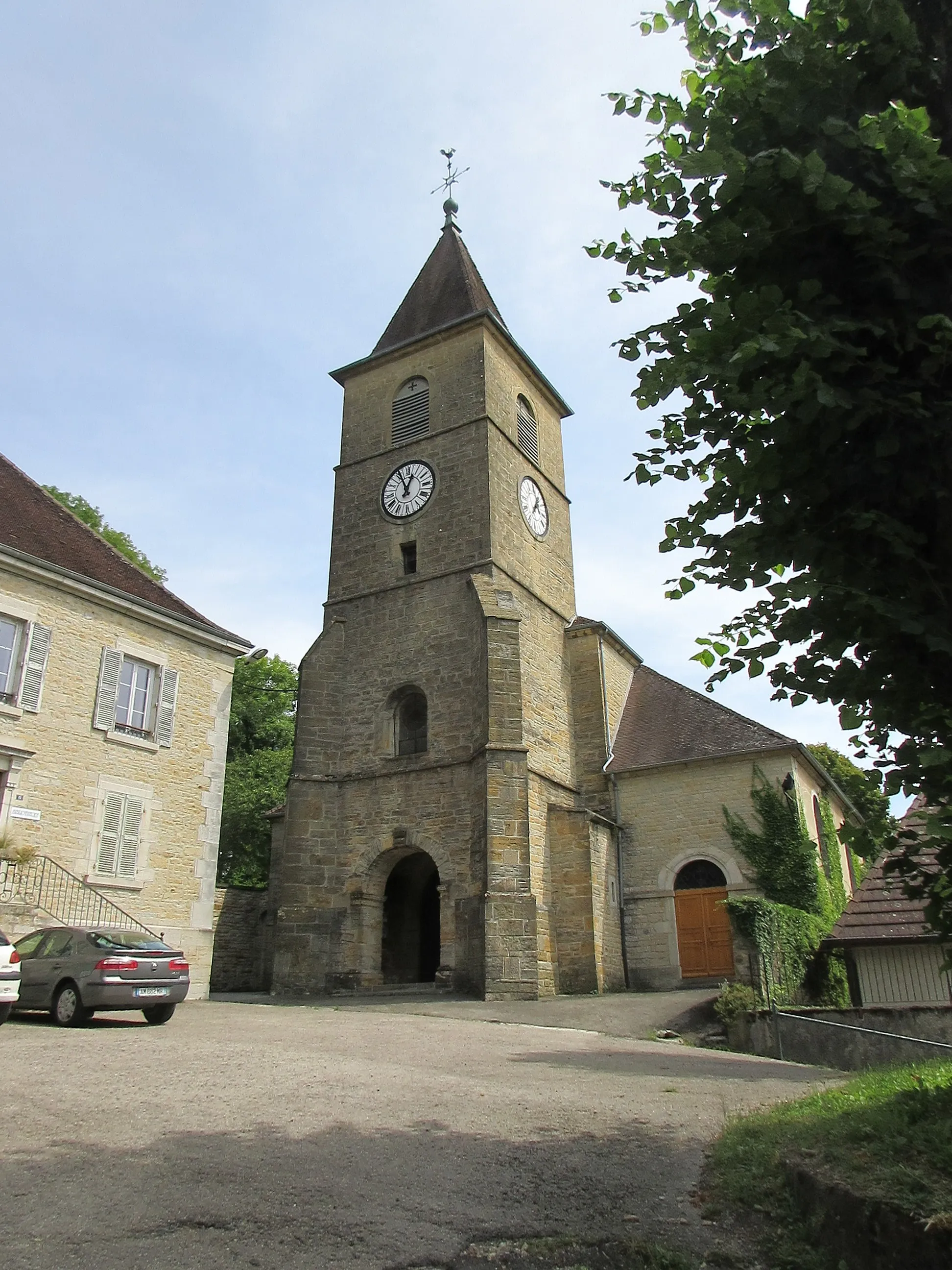 Photo showing: Église Saint-Grégoire de Montmorot.