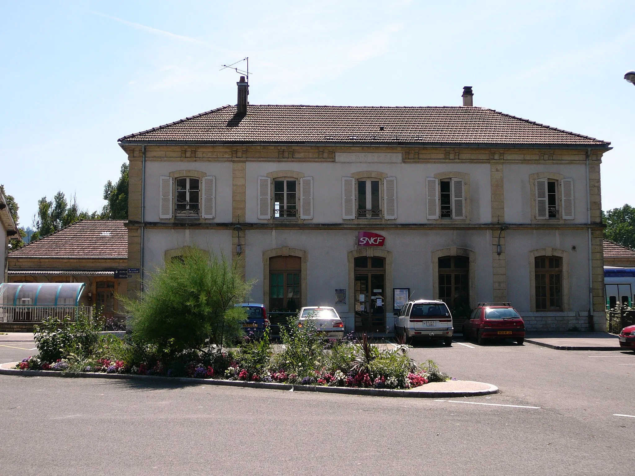 Photo showing: Gare de Morteau côté cour