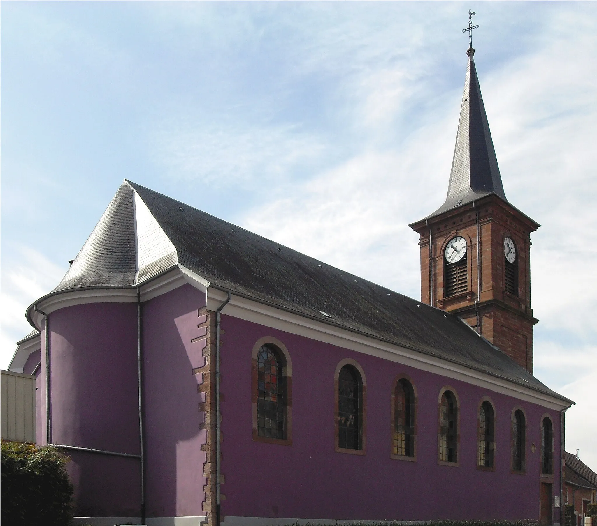 Photo showing: L'église Saint-Augustin d'Offemont