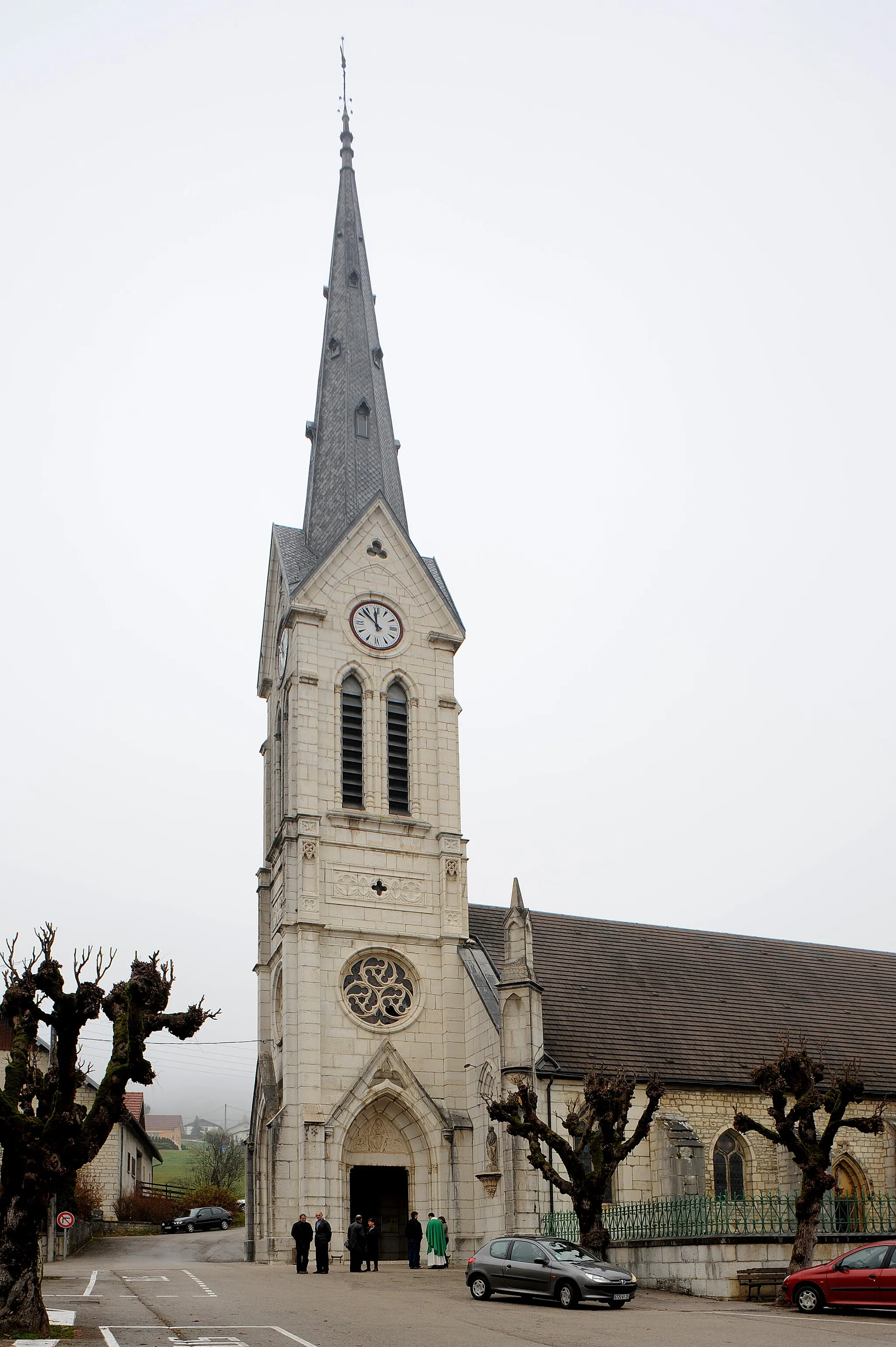 Photo showing: Church of Orchamps-Vennes; department Doubs, France.