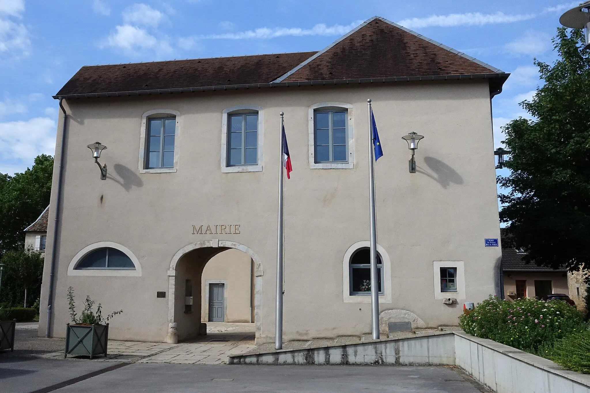 Photo showing: Town hall of Pirey, Doubs, France