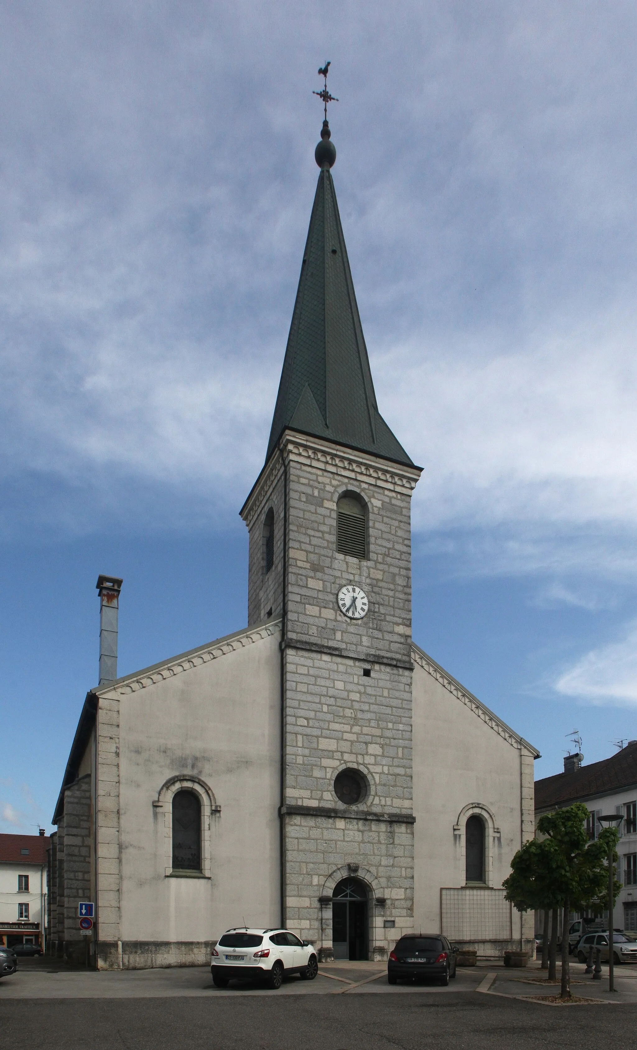 Photo showing: Église de Saint-Laurent en Grandvaux (Jura).