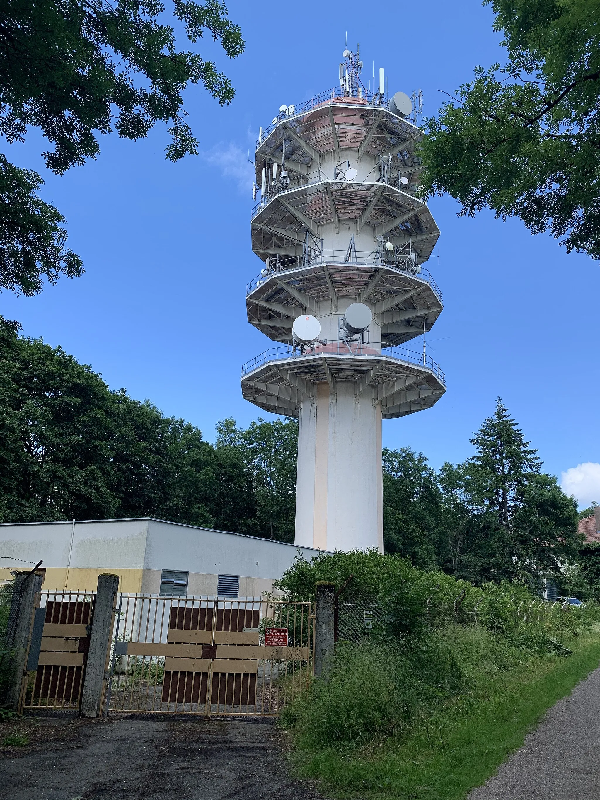 Photo showing: Antenne mobile du Salbert, Territoire de Belfort