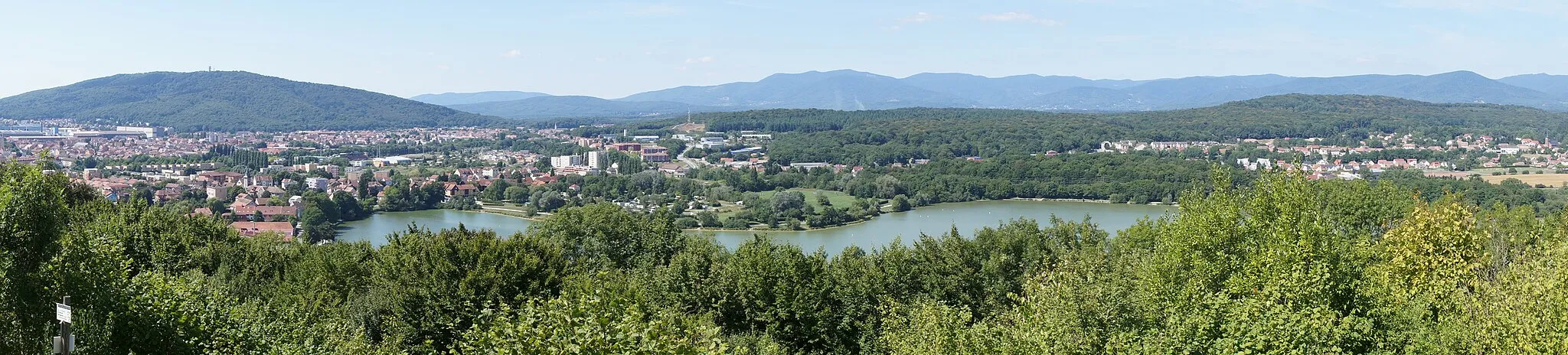 Photo showing: Panoramic views of Belfort.