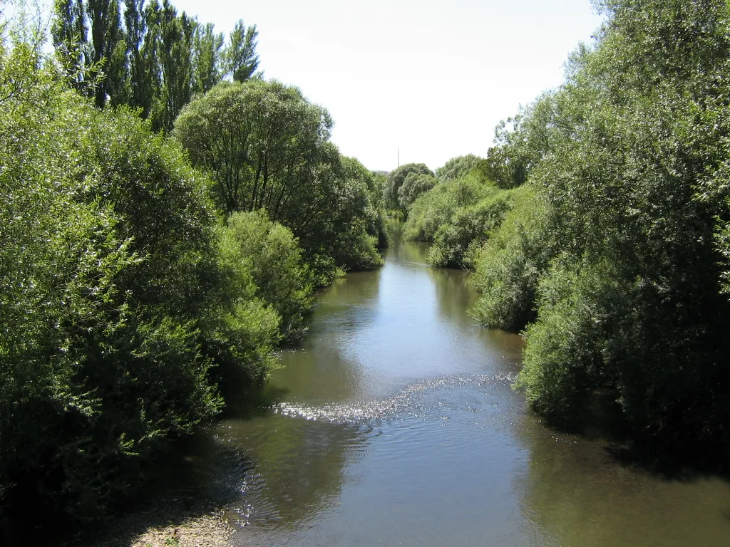 Photo showing: La Savoureuse, vue du pont
