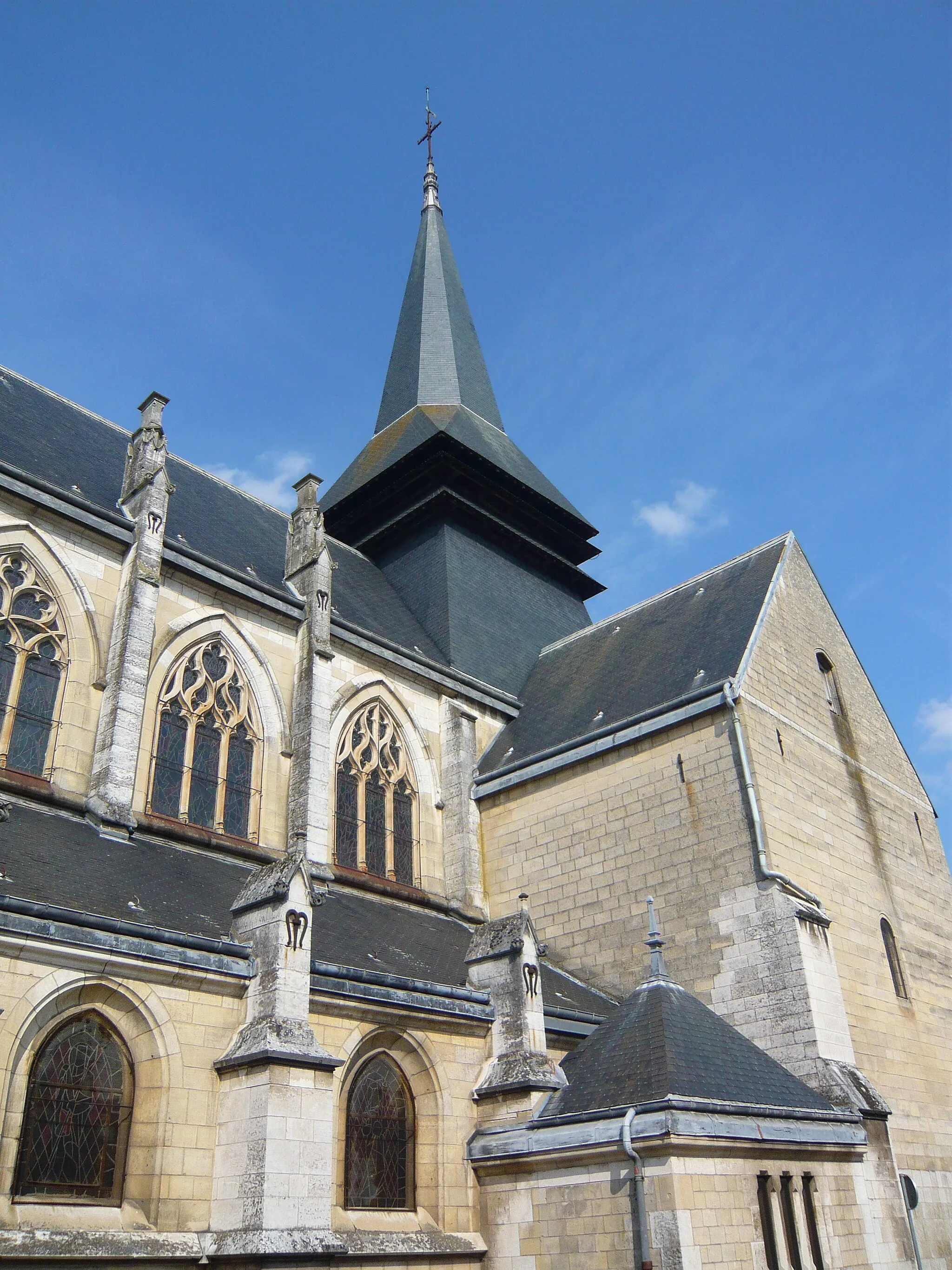Photo showing: Clocher de l'église de Blangy-sur-Bresle