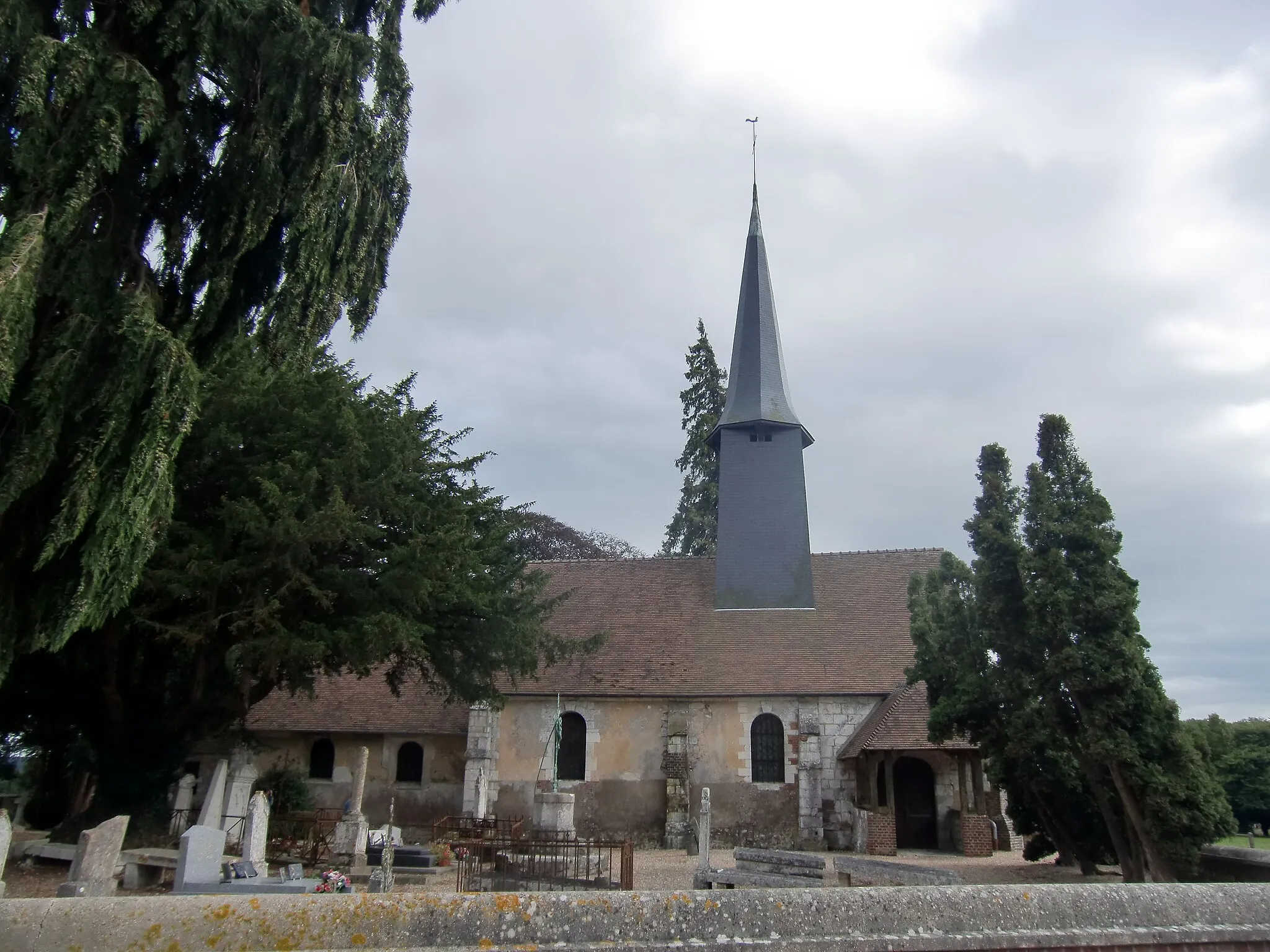 Photo showing: Église Saint-Sauveur de Boscherville (Bourgtheroulde-Infreville) - Eure - Normandie - France.