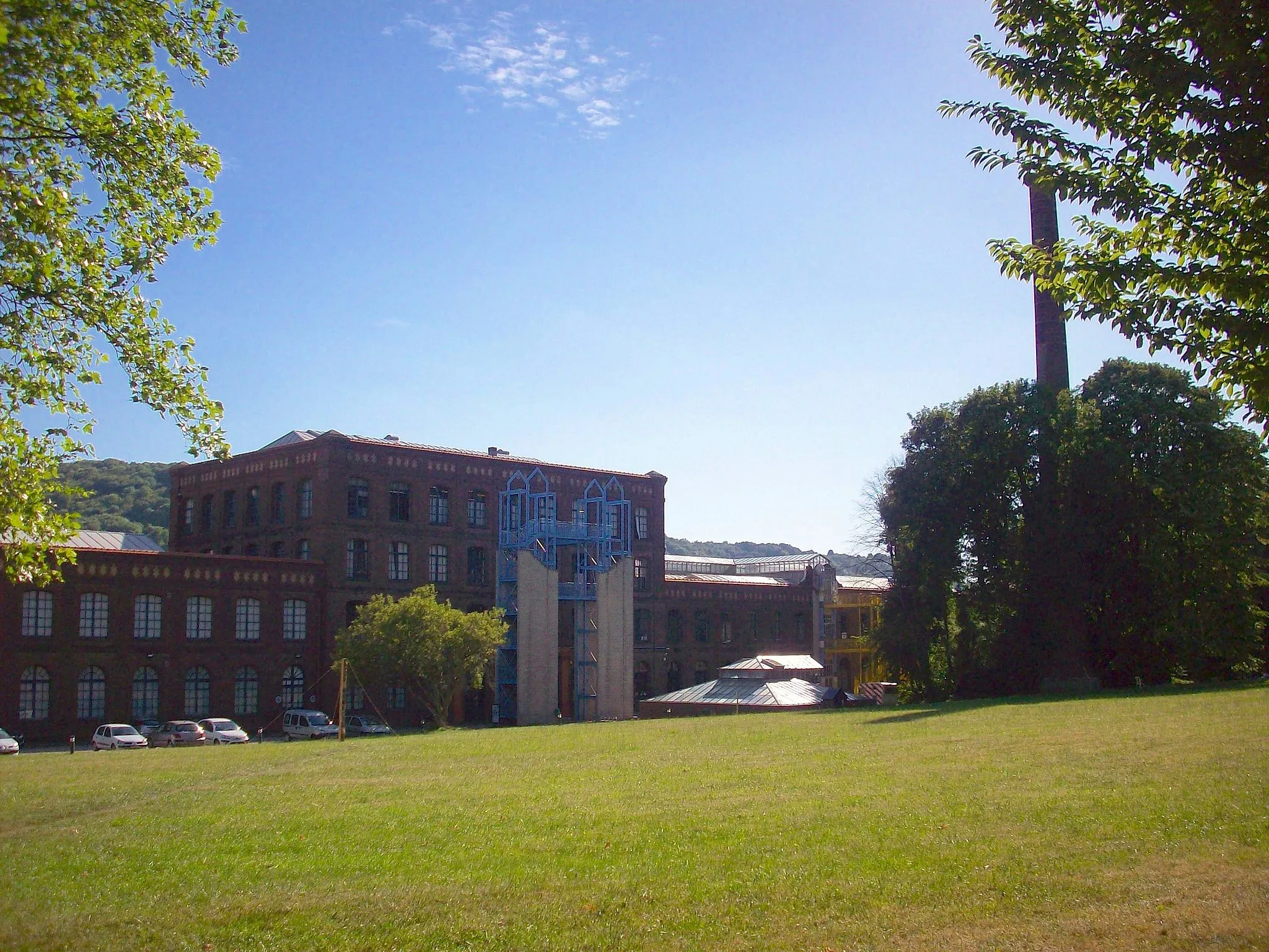 Photo showing: École nationale supérieure d'architecture de Normandie, ancienne usine Fromage, sur Darnétal et Rouen.