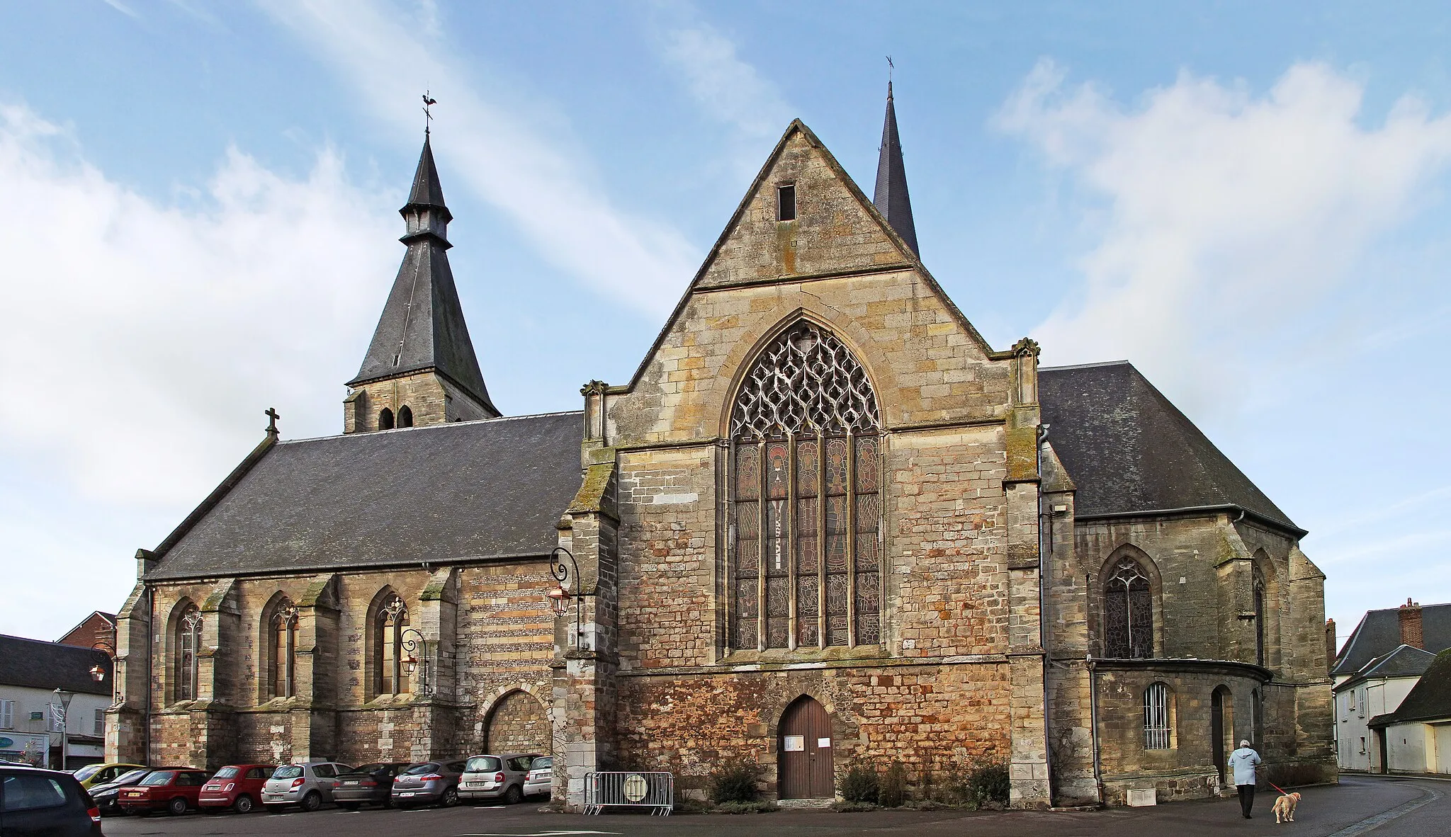 Photo showing: Église Saint-Gervais-Saint-Protais d'Étrépagny