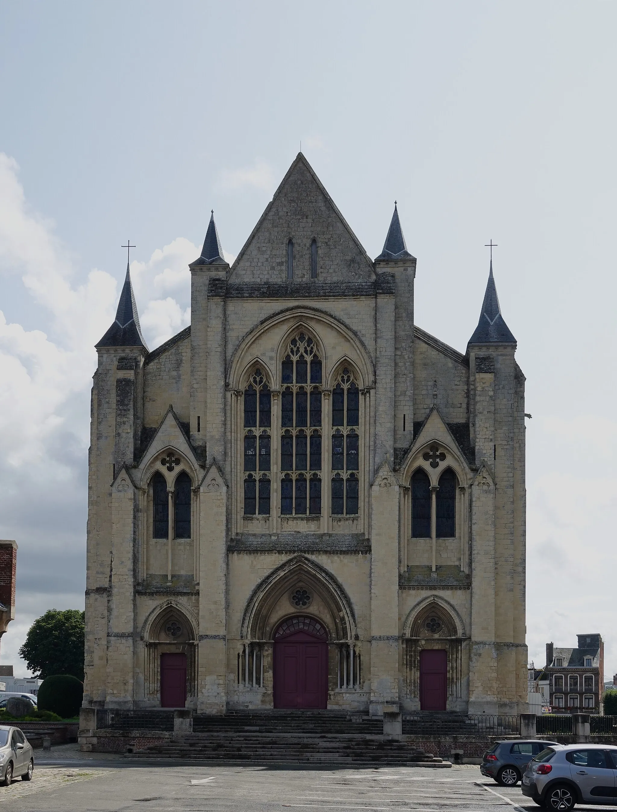Photo showing: Collegiate Church of Notre-Dame and Saint-Laurent in Eu (Seine-Maritime, France).