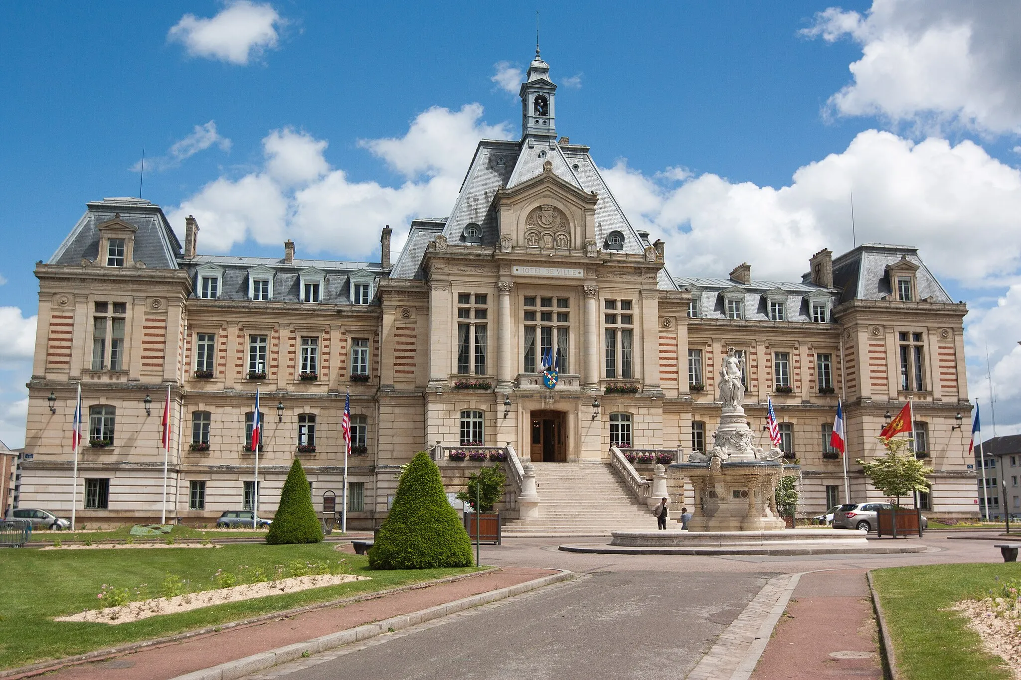 Photo showing: Hôtel de Ville d'Évreux // Évreux - Eure - France