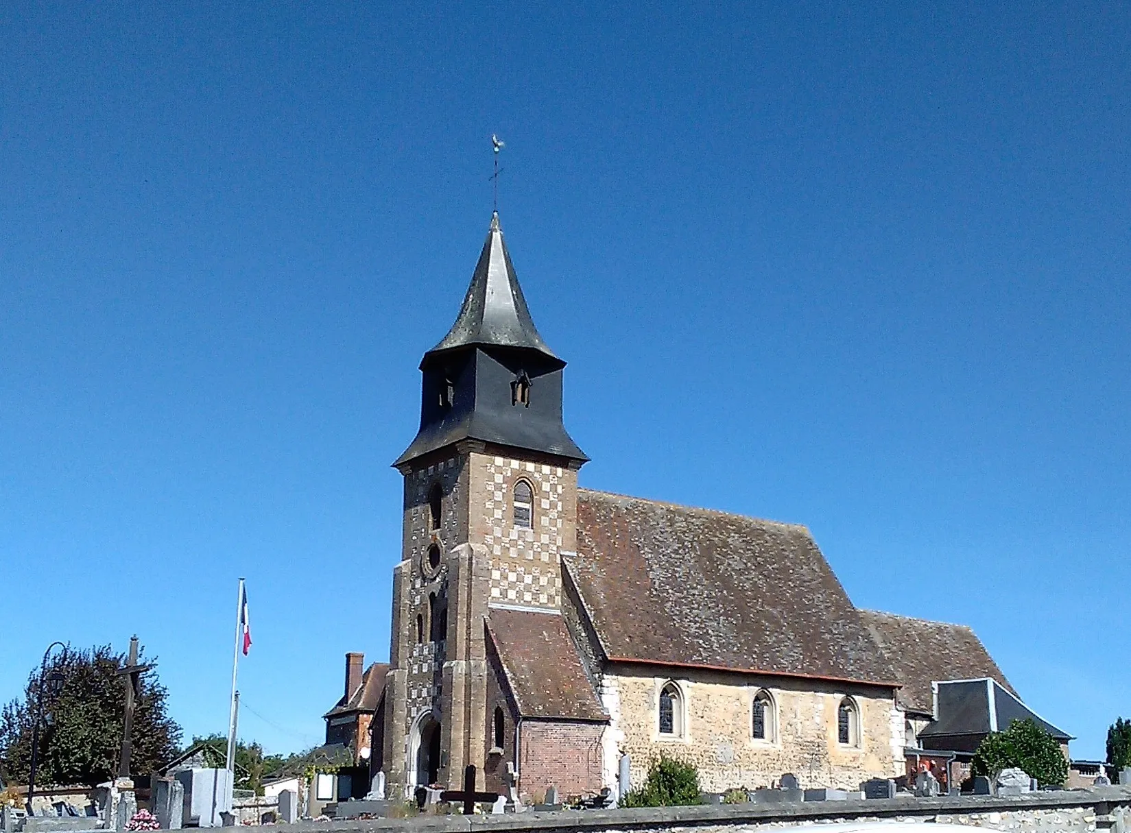 Photo showing: L'église Saint-Sulpice de Gravigny, Eure.