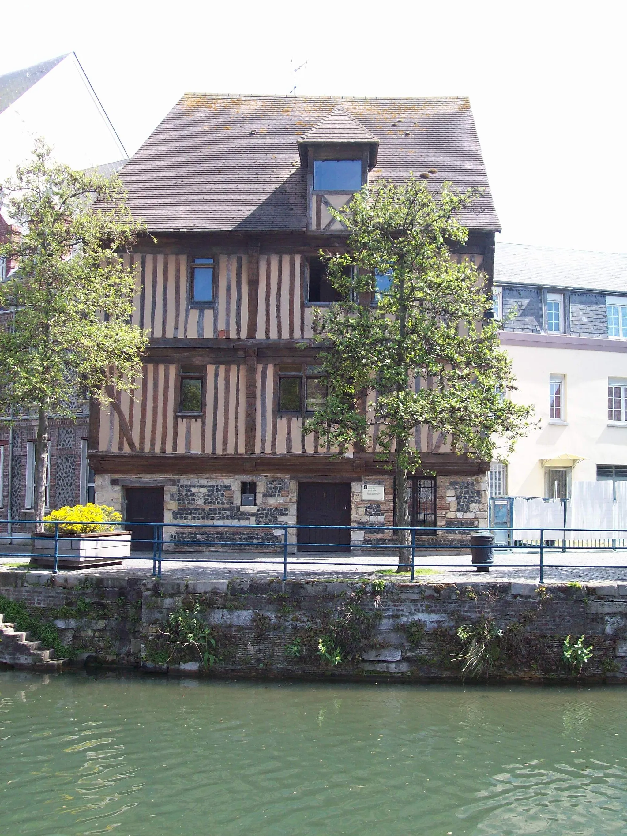 Photo showing: Maisons des pêcheurs, XVe siècle (Harfleur, Seine-Maritime, France).