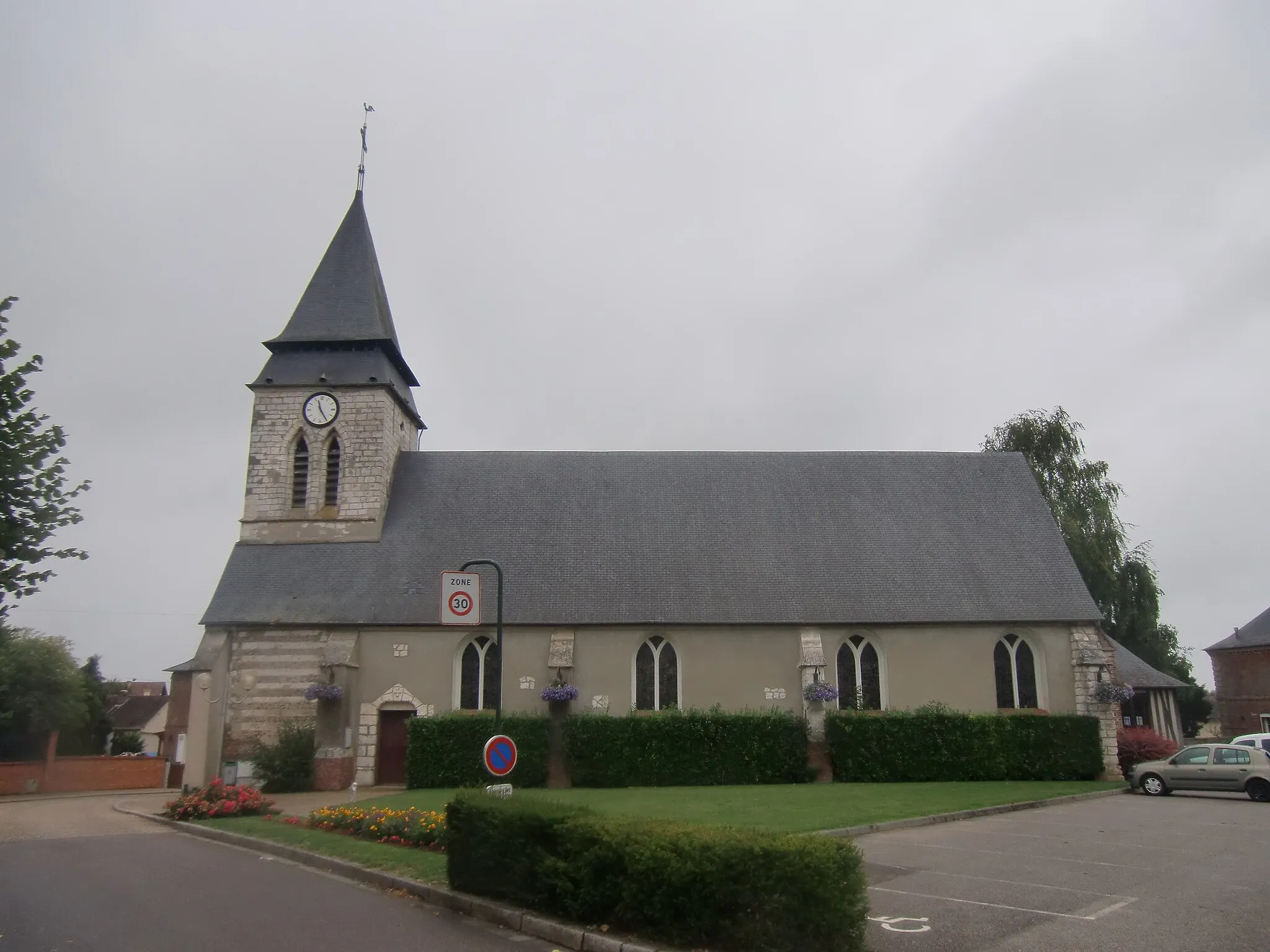 Photo showing: Eglise paroissiale Saint-Pierre du Bosc-Roger-en-Roumois (Eure, Normandie, France)