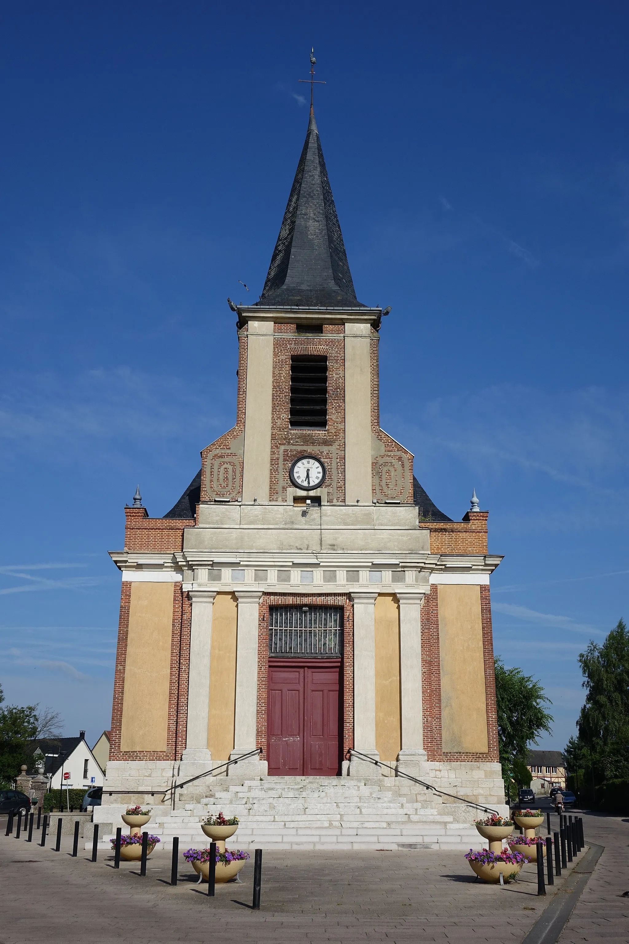 Photo showing: Église de Préaux, Seine-Maritime, France