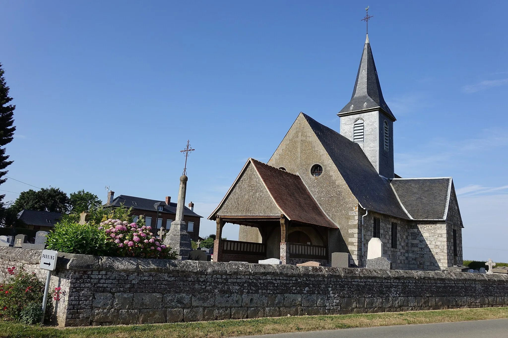 Photo showing: Église de Morgny-la-Pommeray, Seine-Maritime, France