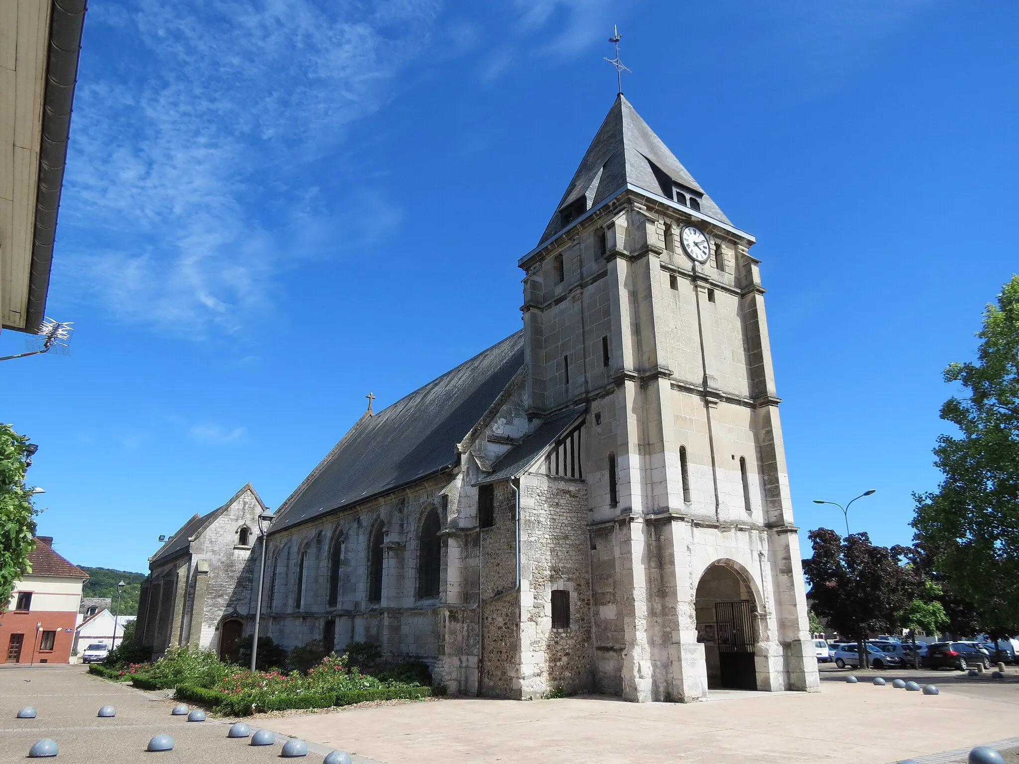 Photo showing: Église de Saint-Étienne-du-Rouvray