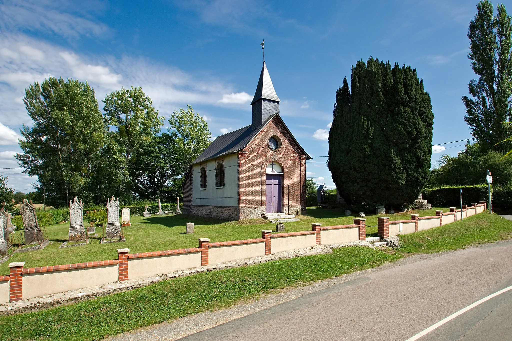 Photo showing: Chapelle rue des Canadiens à Quévrevile-la-Milon