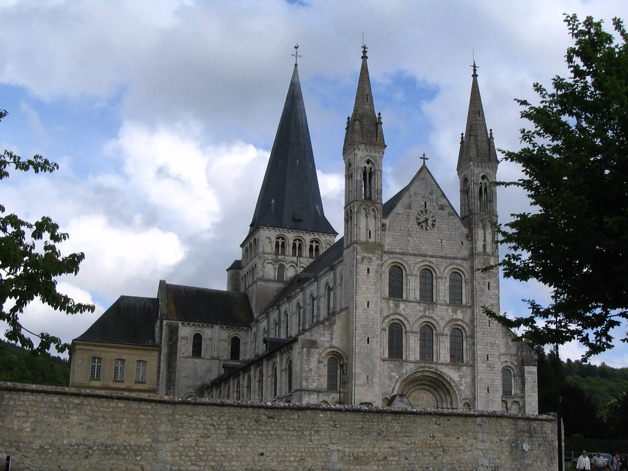 Photo showing: Abbaye St Georges_de_Boscherville à Saint Georges de Boscherville - Seine Maritime- Normandie - France