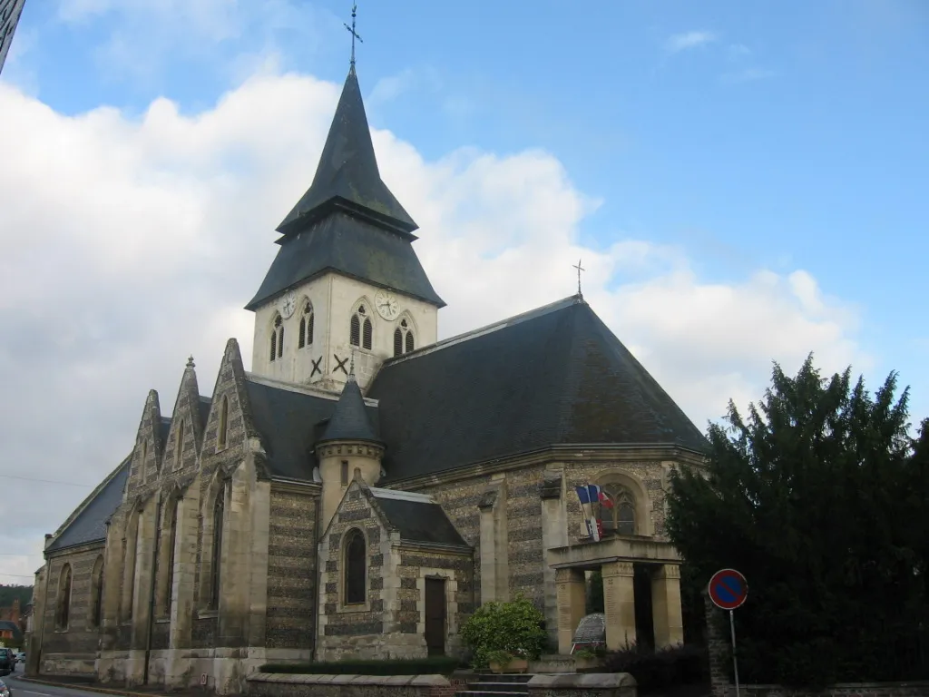Photo showing: Eglise de Serquigny