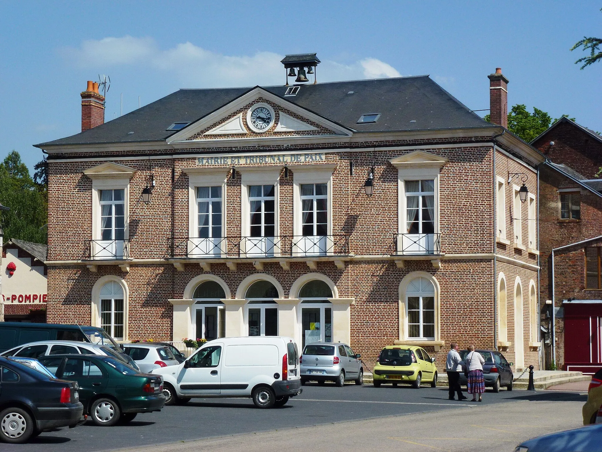 Photo showing: Thiberville (Eure, Fr) mairie et tribunal de Paix