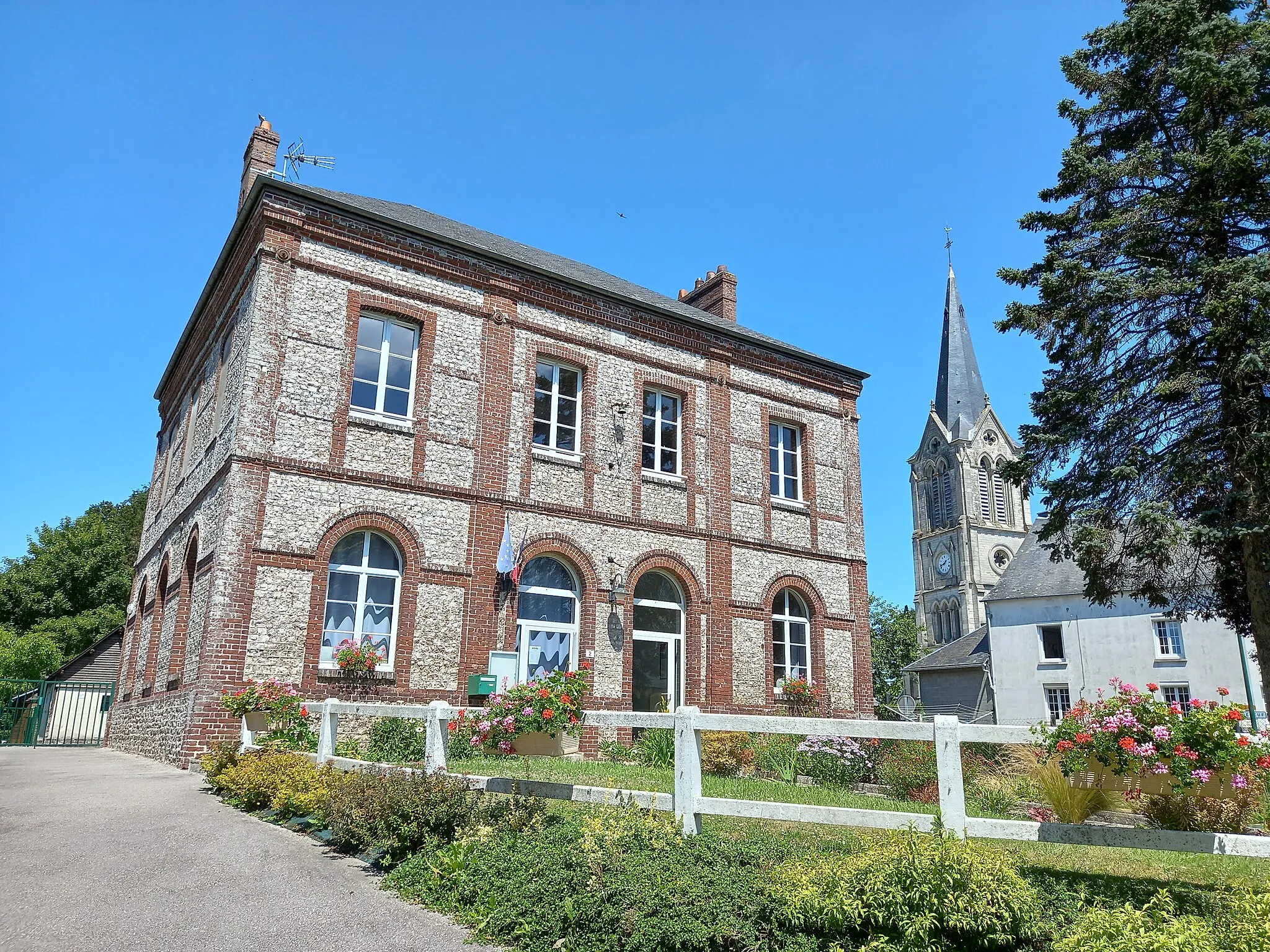 Photo showing: église Saint-Martin de Vibeuf (église située en Seine-Maritime, en France)
