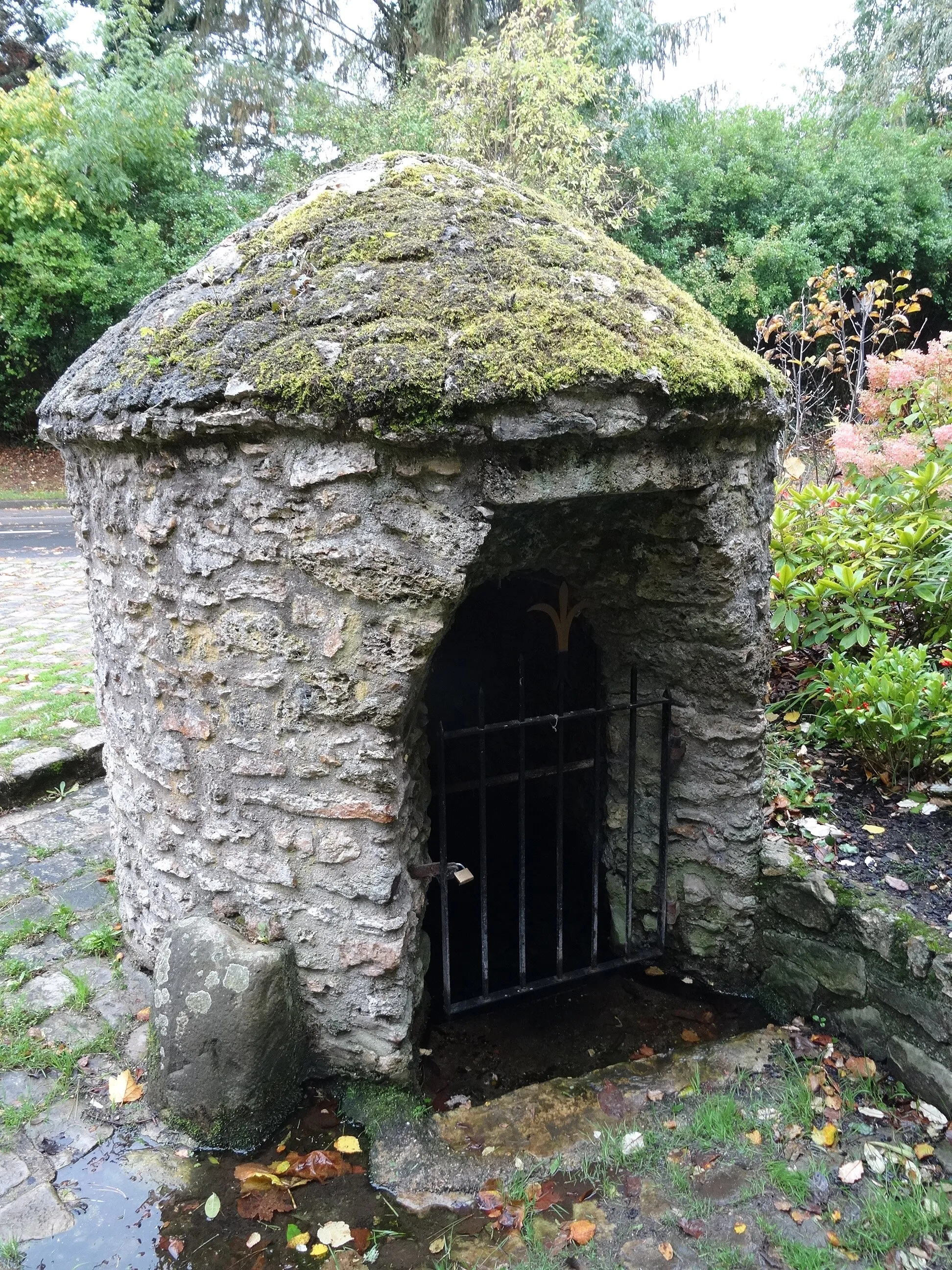 Photo showing: Ancien lavoir à Auffargis, source. (Yvelines, région Île-de-France).