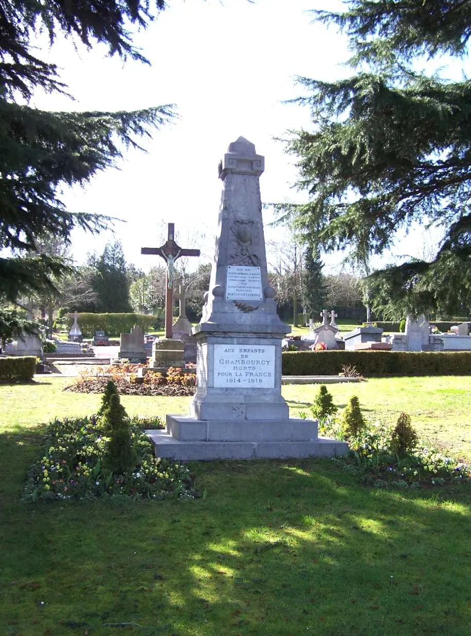 Photo showing: War memorial of Chambourcy (Yvelines, France)