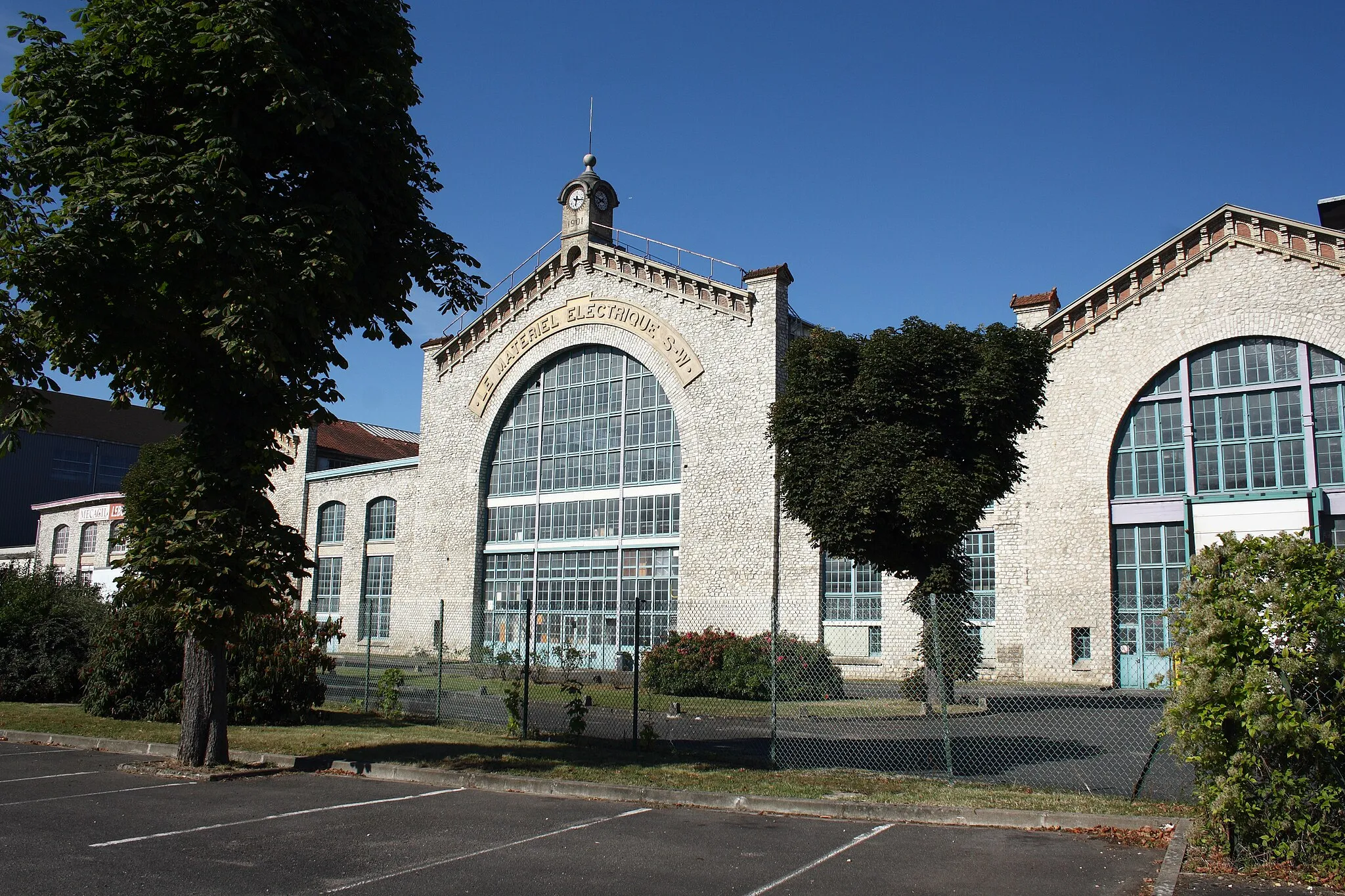 Photo showing: Usine Schneider in Champagne-sur-Seine im Département Seine-et-Marne (Île-de-France)