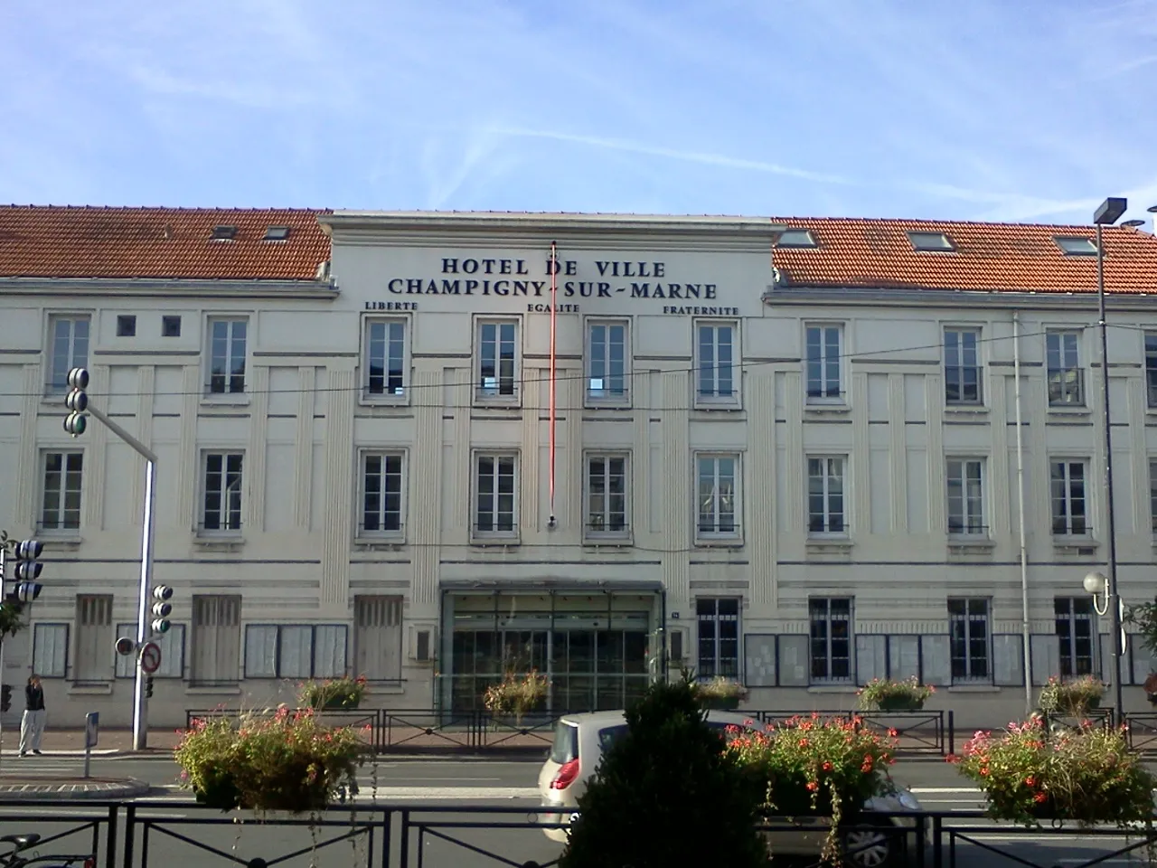Photo showing: Hôtel de ville de Champigny sur Marne