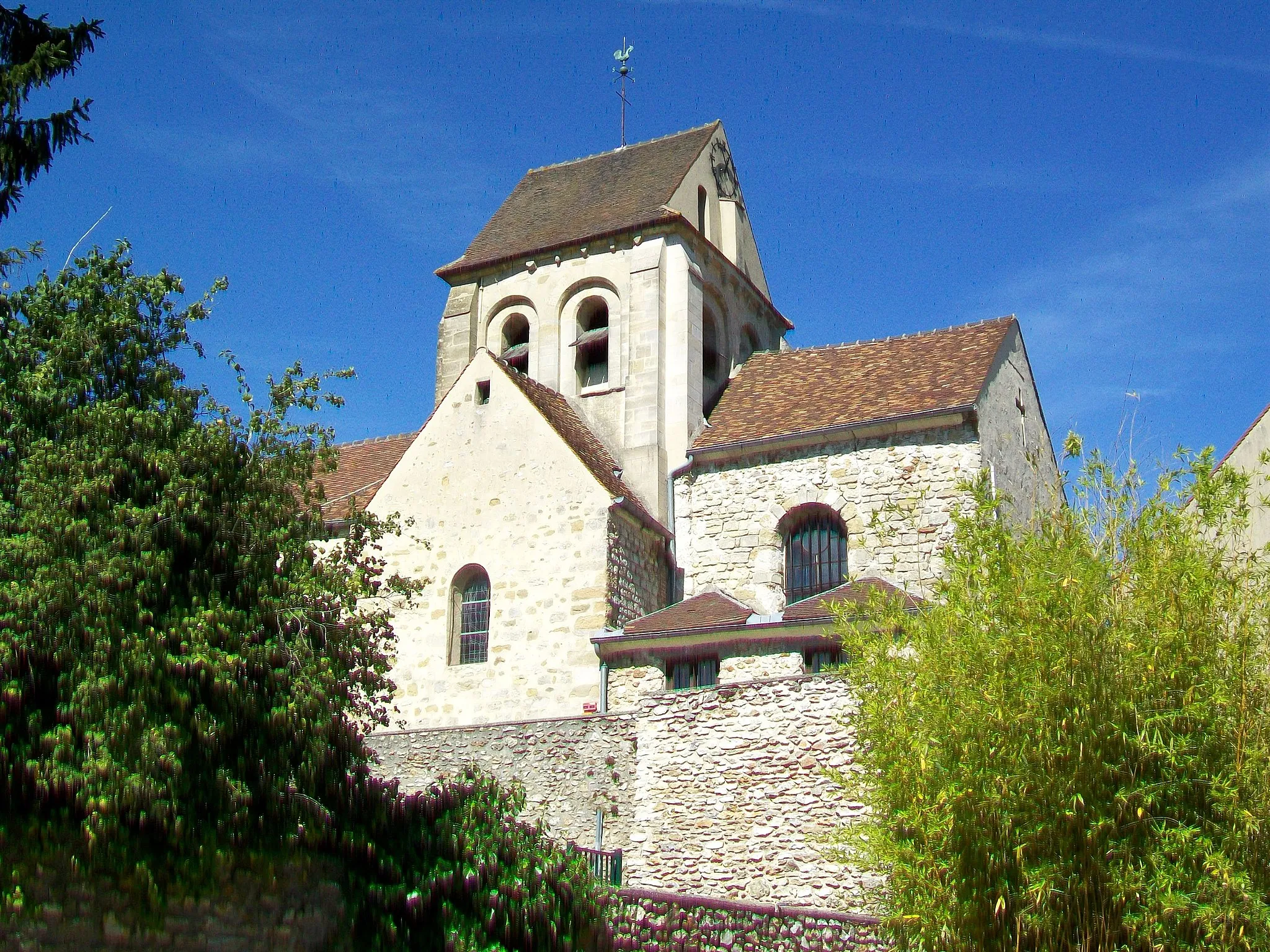 Photo showing: L'église Saint-Martin, façade sud.