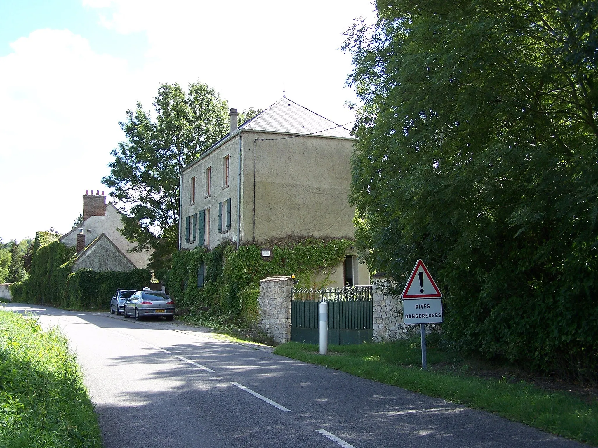 Photo showing: The Mill of La Bonde, previous house of Georges Brassens in Crespières (Yvelines, France).